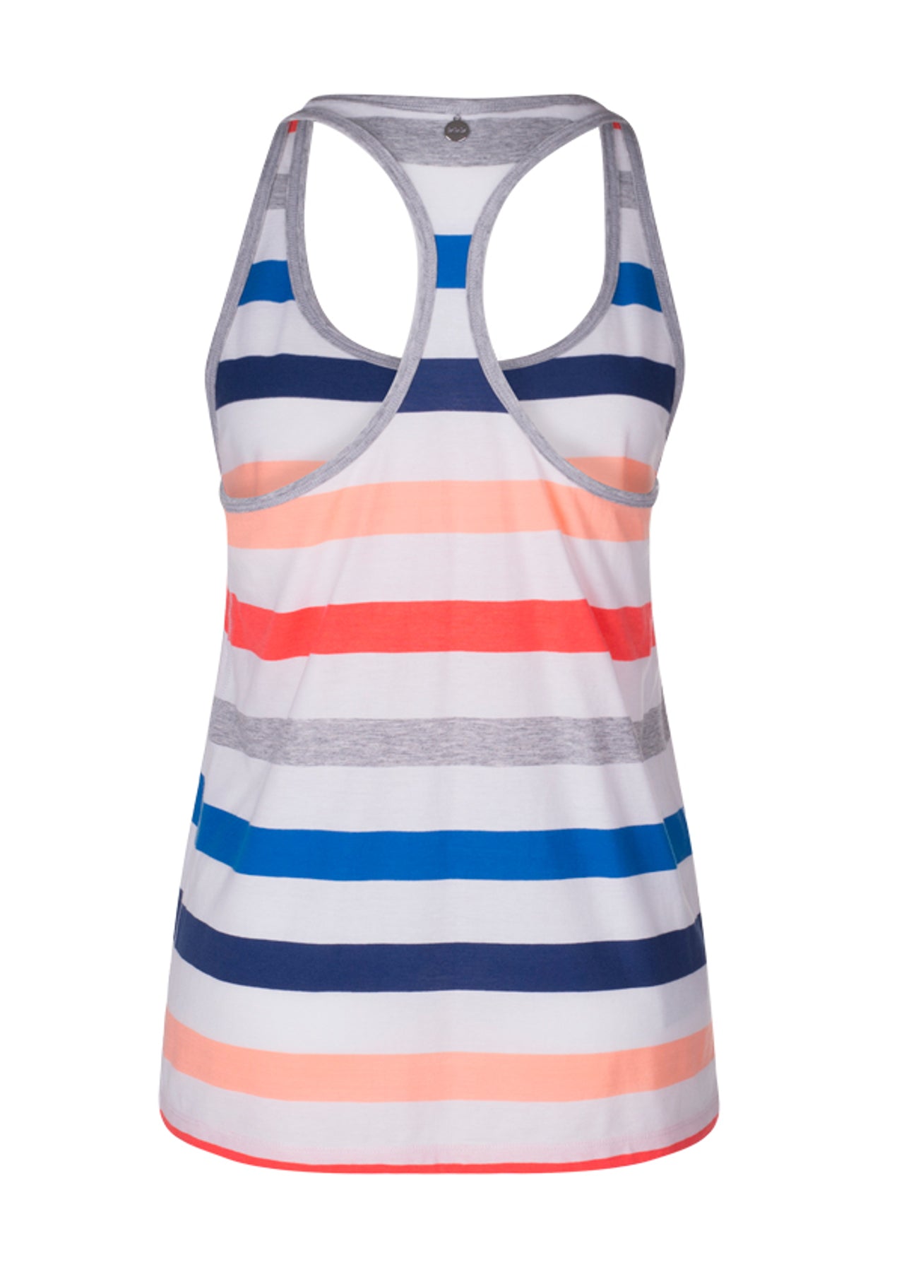 Lorna Jane Slouchy Stripe Tank - Multi Colour