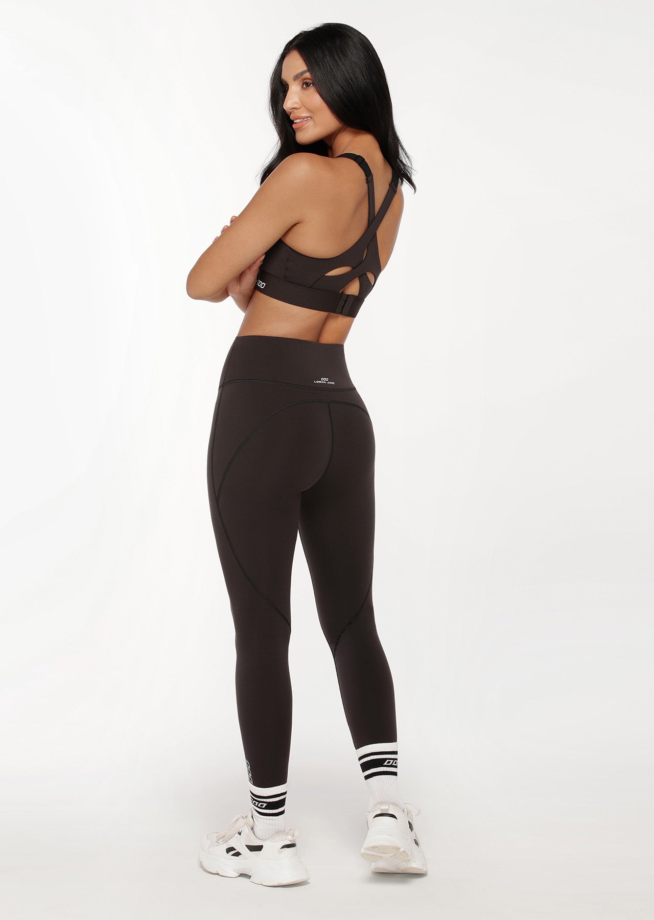 Lorna Jane Smooth Rider Recycled Full Length Leggings - Black