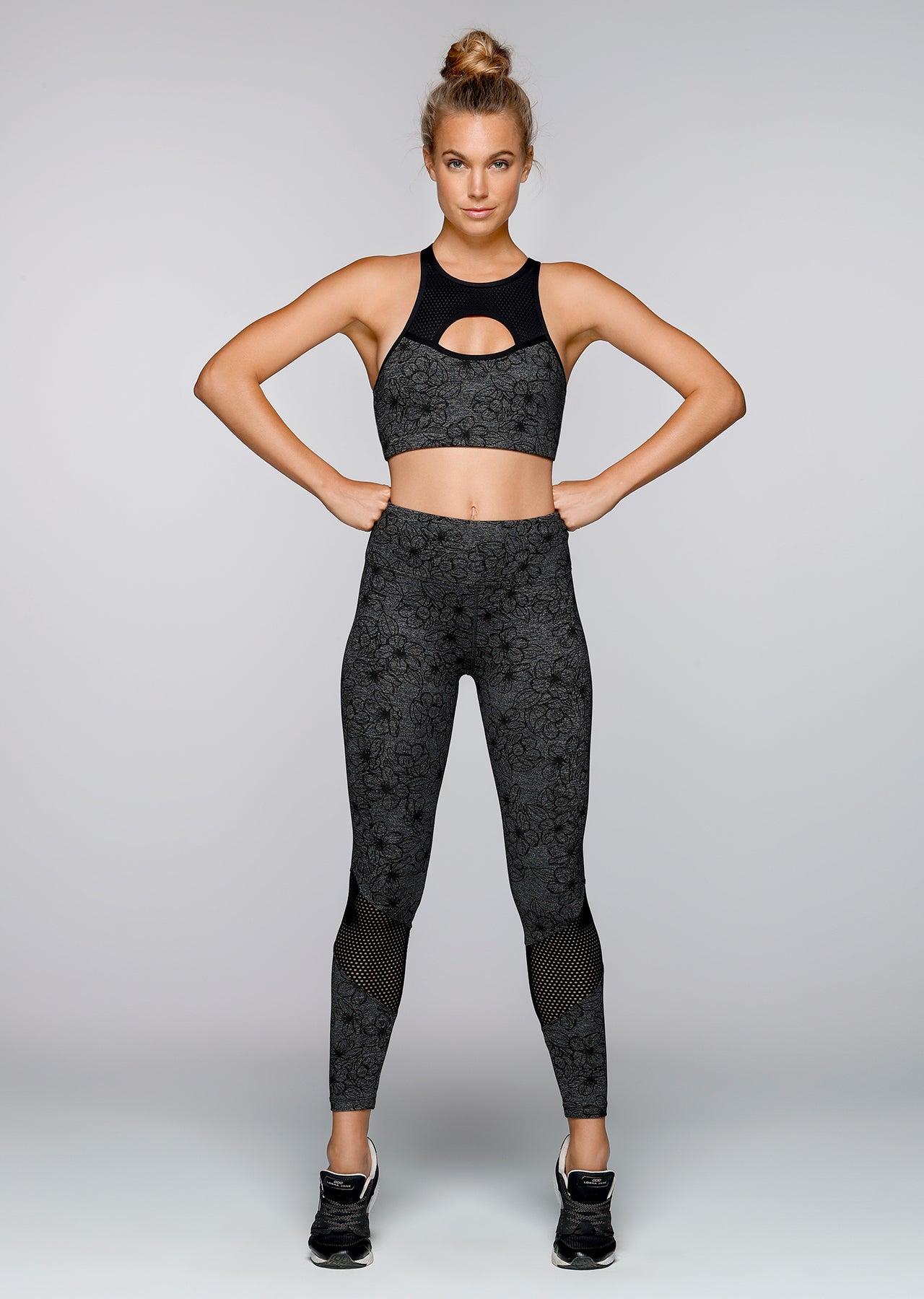 Lorna Jane Sophia Sports Bra - Fleur Print