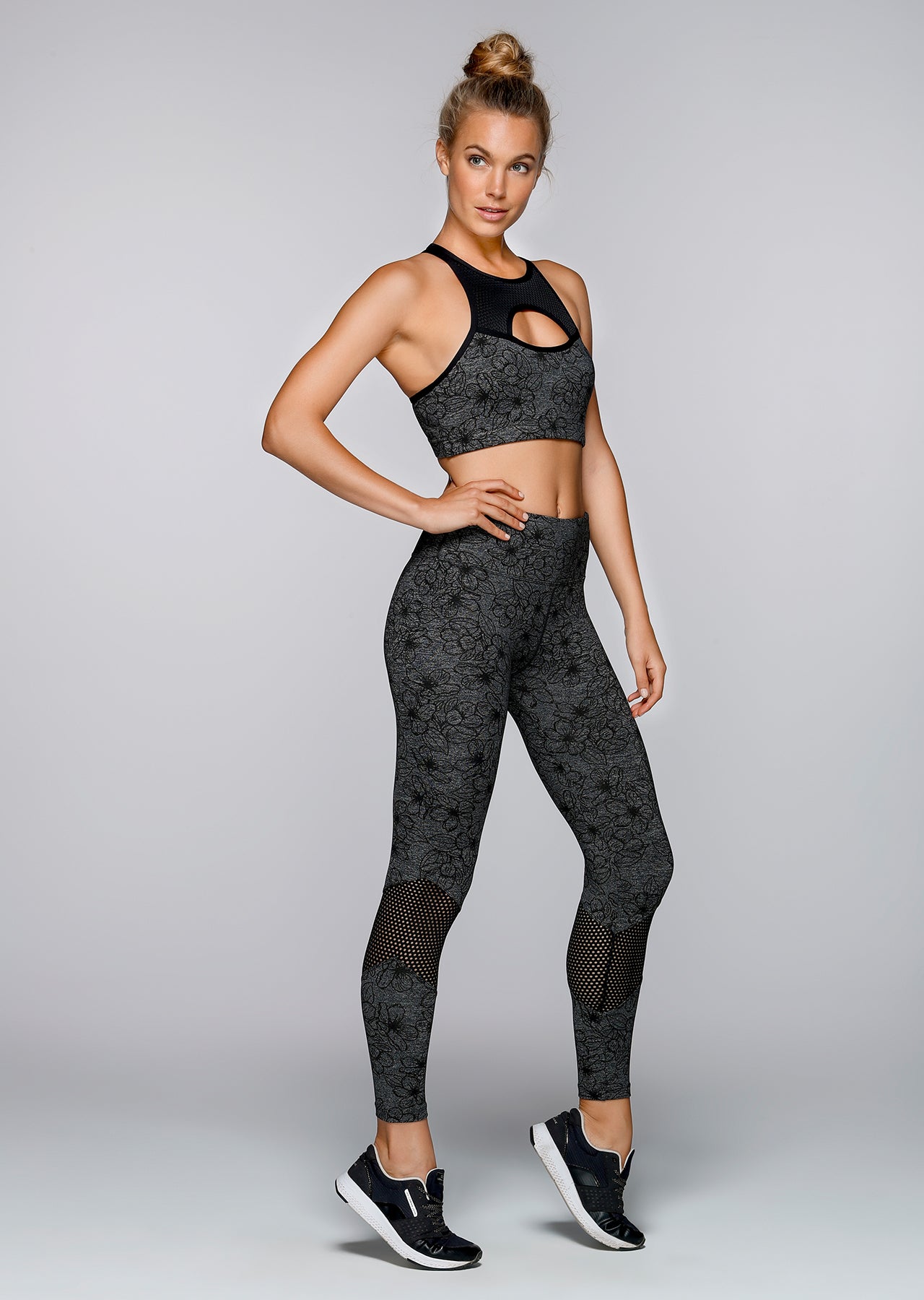 Lorna Jane Sophia Sports Bra - Fleur Print