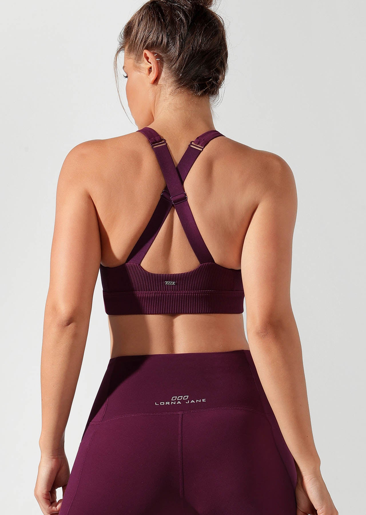 Lorna Jane Sophia Sports Bra - Pinot