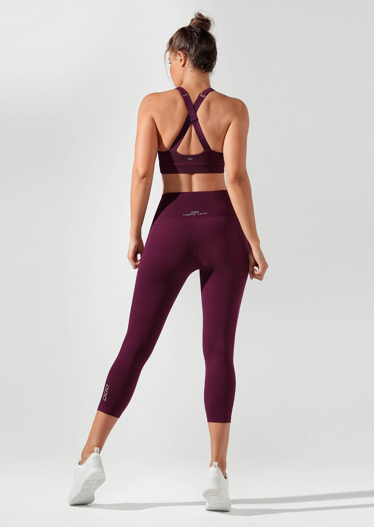 Lorna Jane Sophia Sports Bra - Pinot