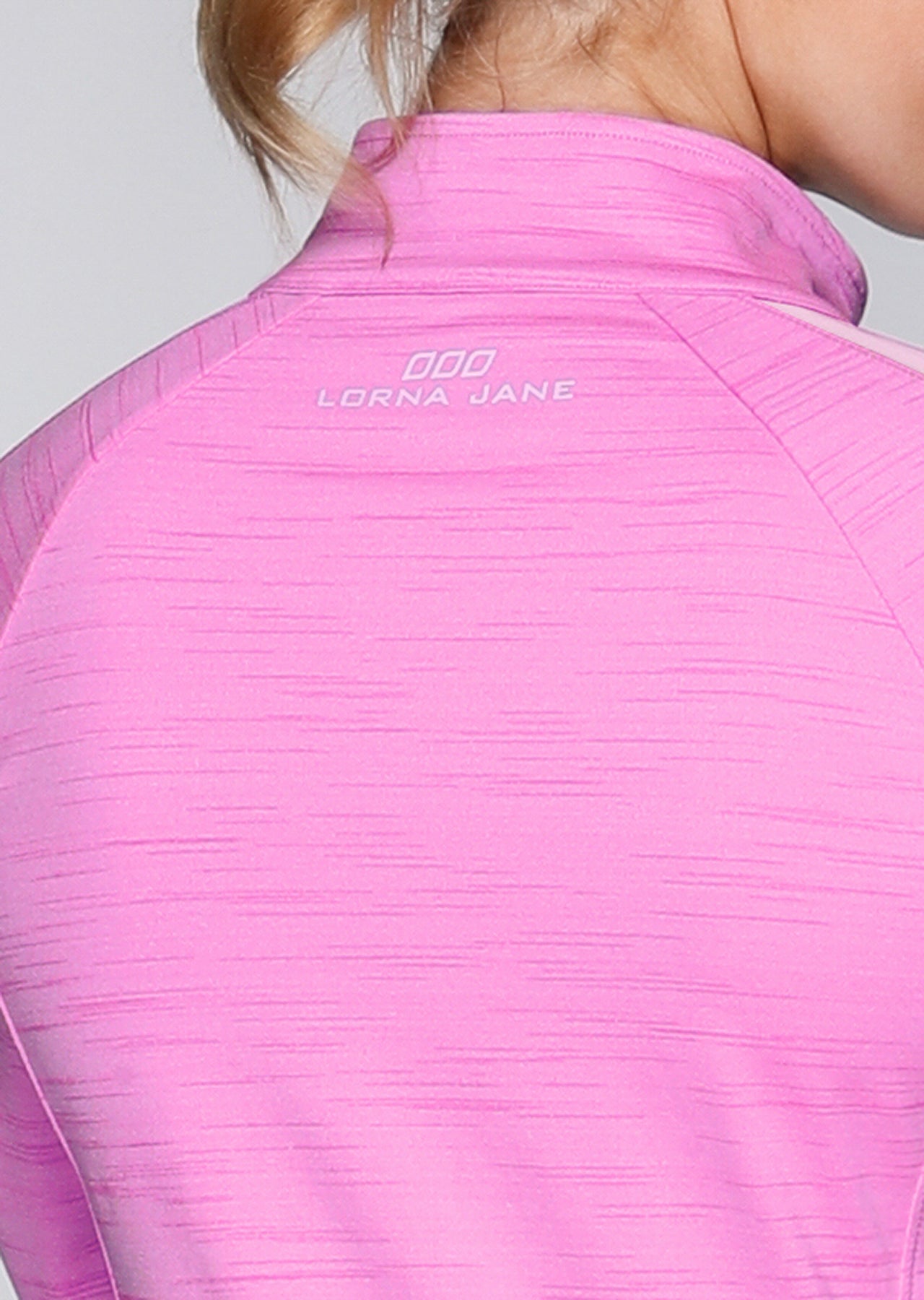 Lorna Jane Sophistication Zip Through - Grape Sorbet Marl