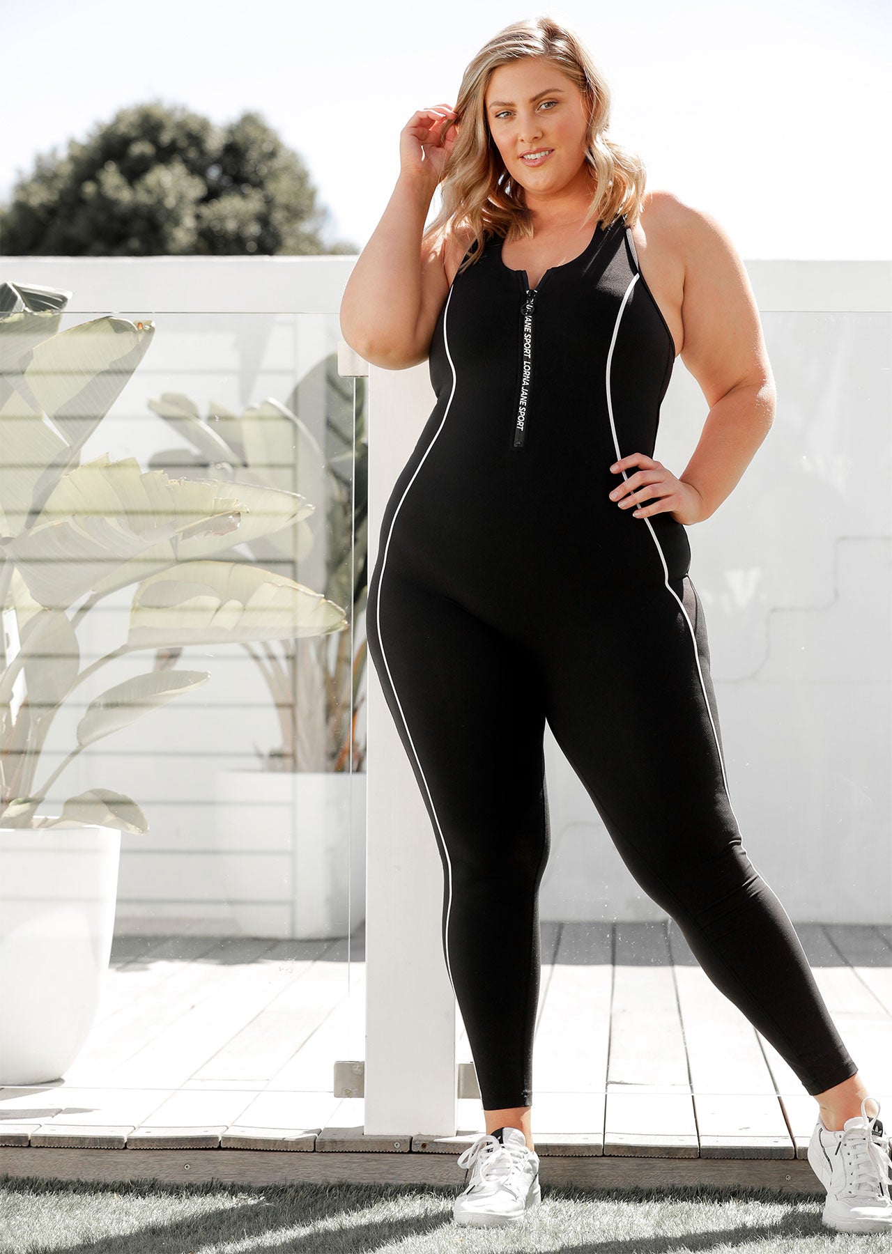 Lorna Jane Speed Jumpsuit - Black