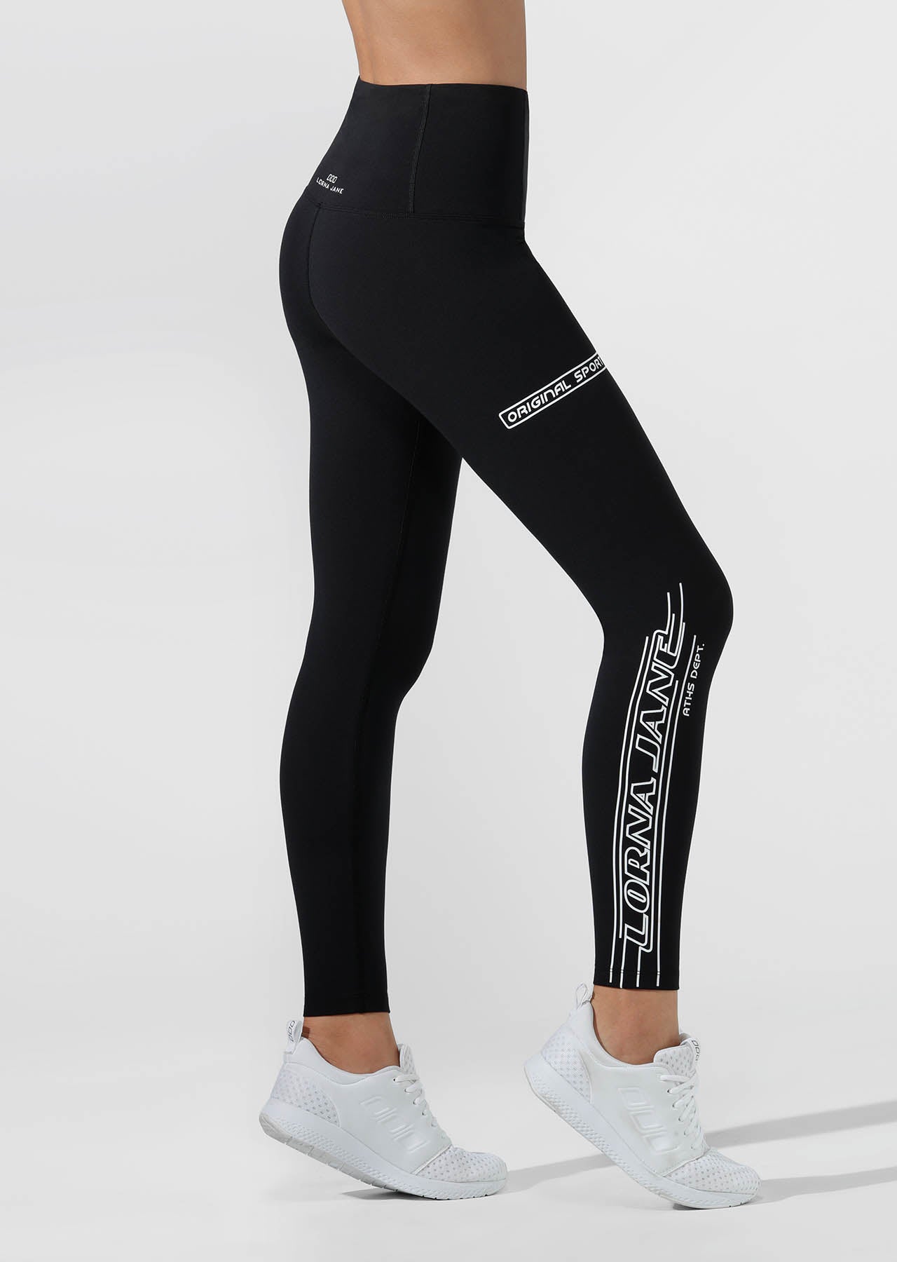 Lorna Jane Speed Racer Core Full Length Tight - Black
