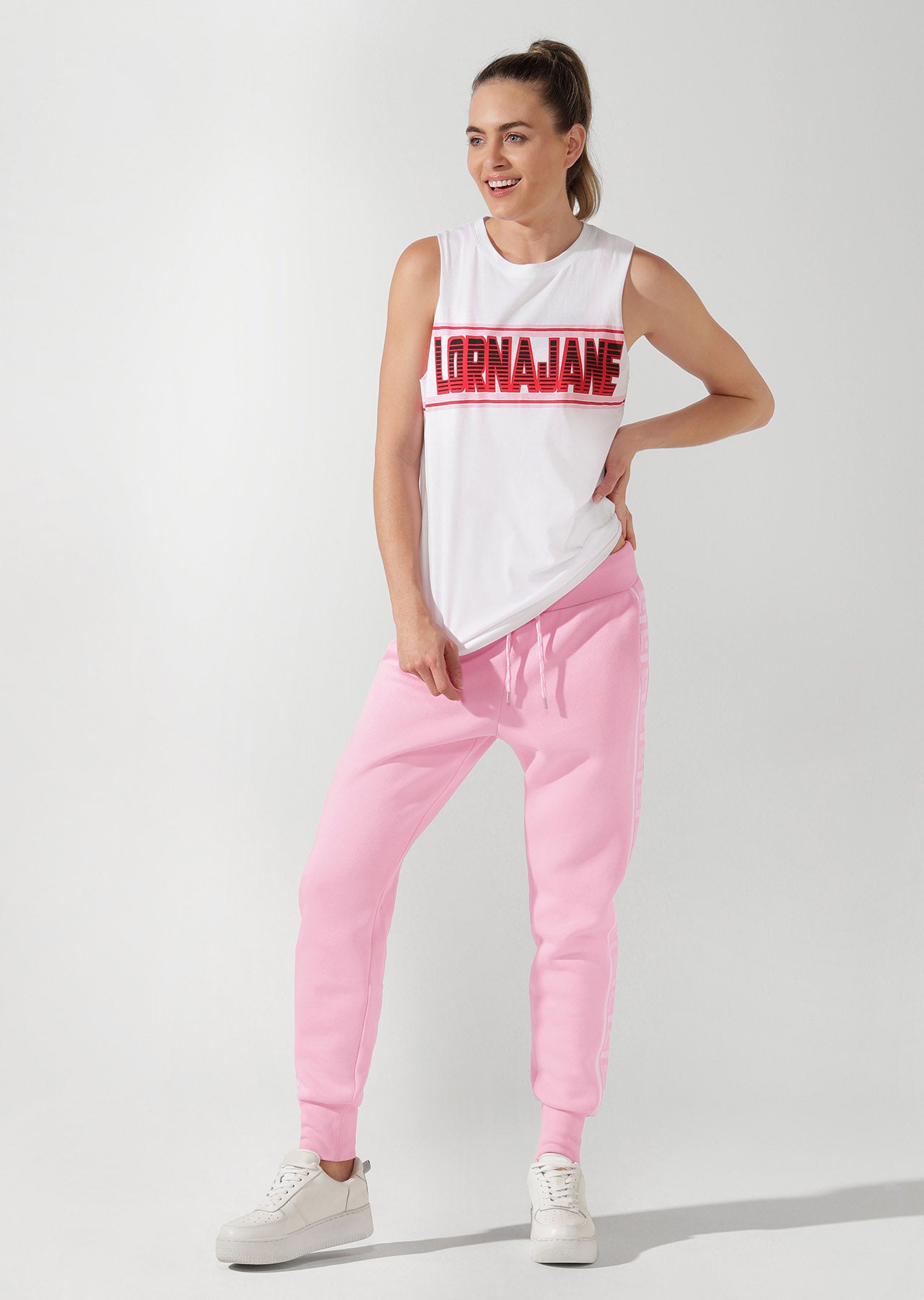 Lorna Jane Speed Racer Tank - White