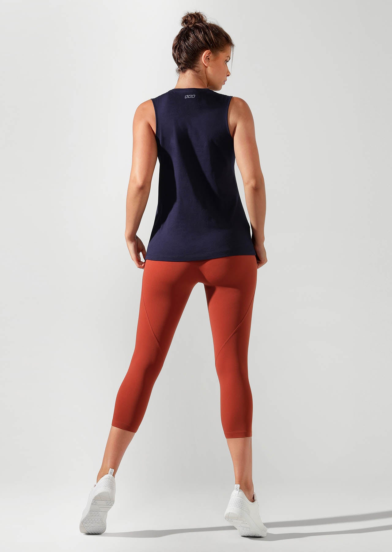 Lorna Jane Speedway Tank - French Navy