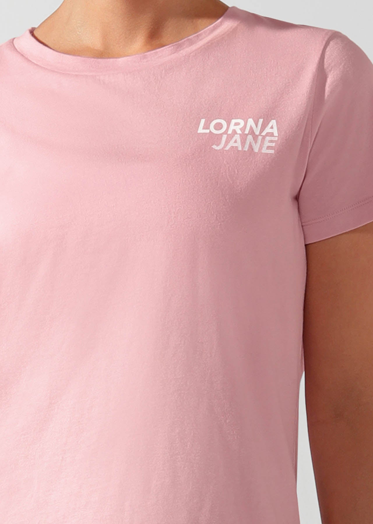 Lorna Jane Speedway Tee - Dusty Rose