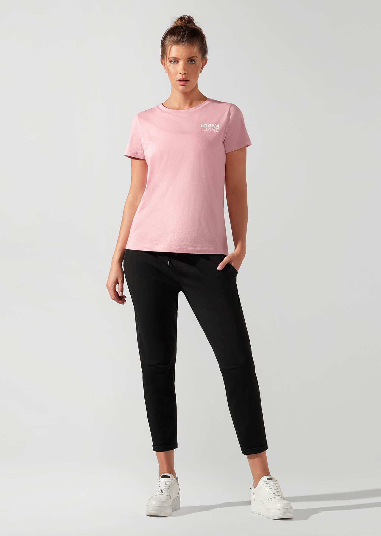 Lorna Jane Speedway Tee - Dusty Rose