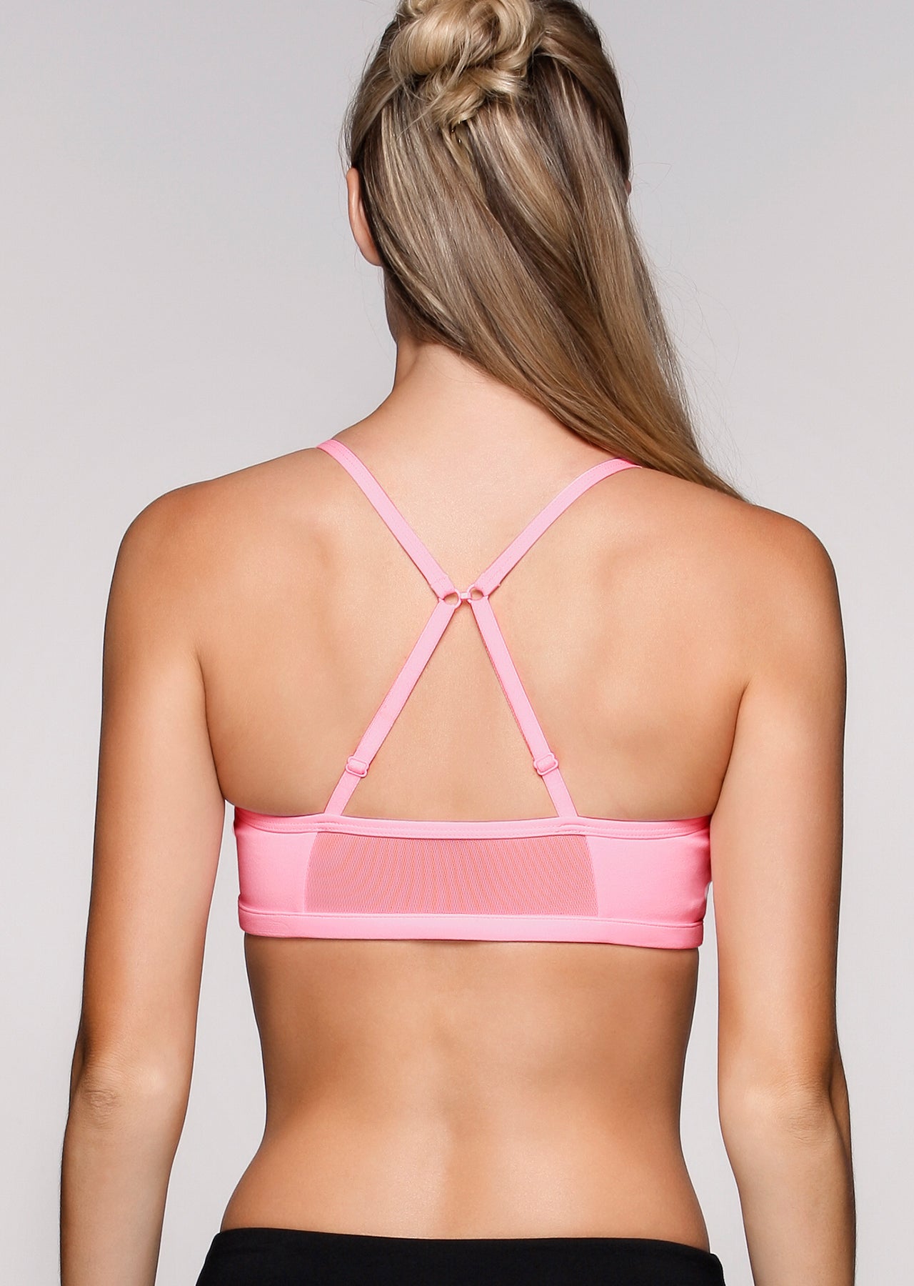 Lorna Jane Splendour Bra - Pale Fairy Floss