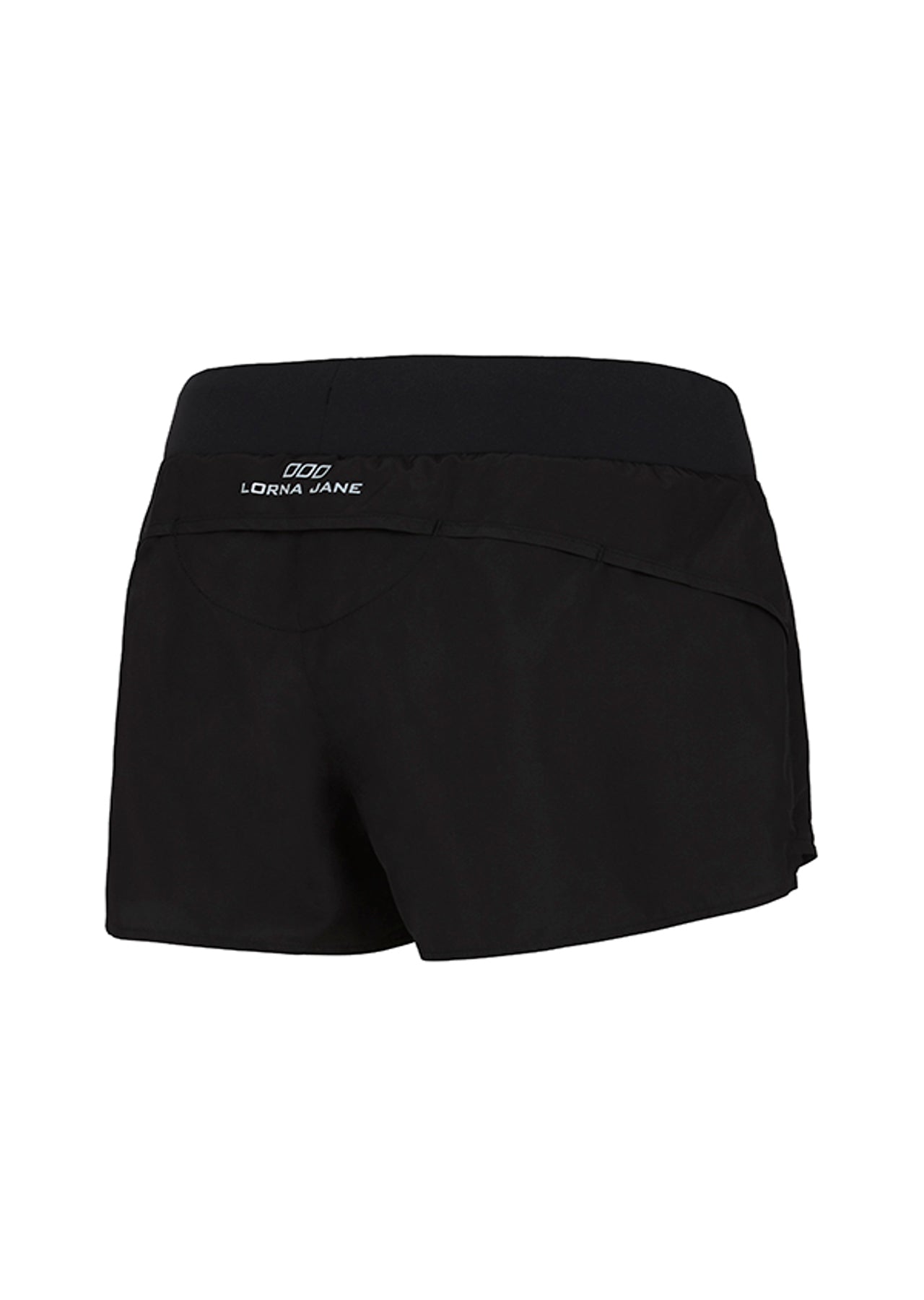 Lorna Jane Splits Run Shorts - Black