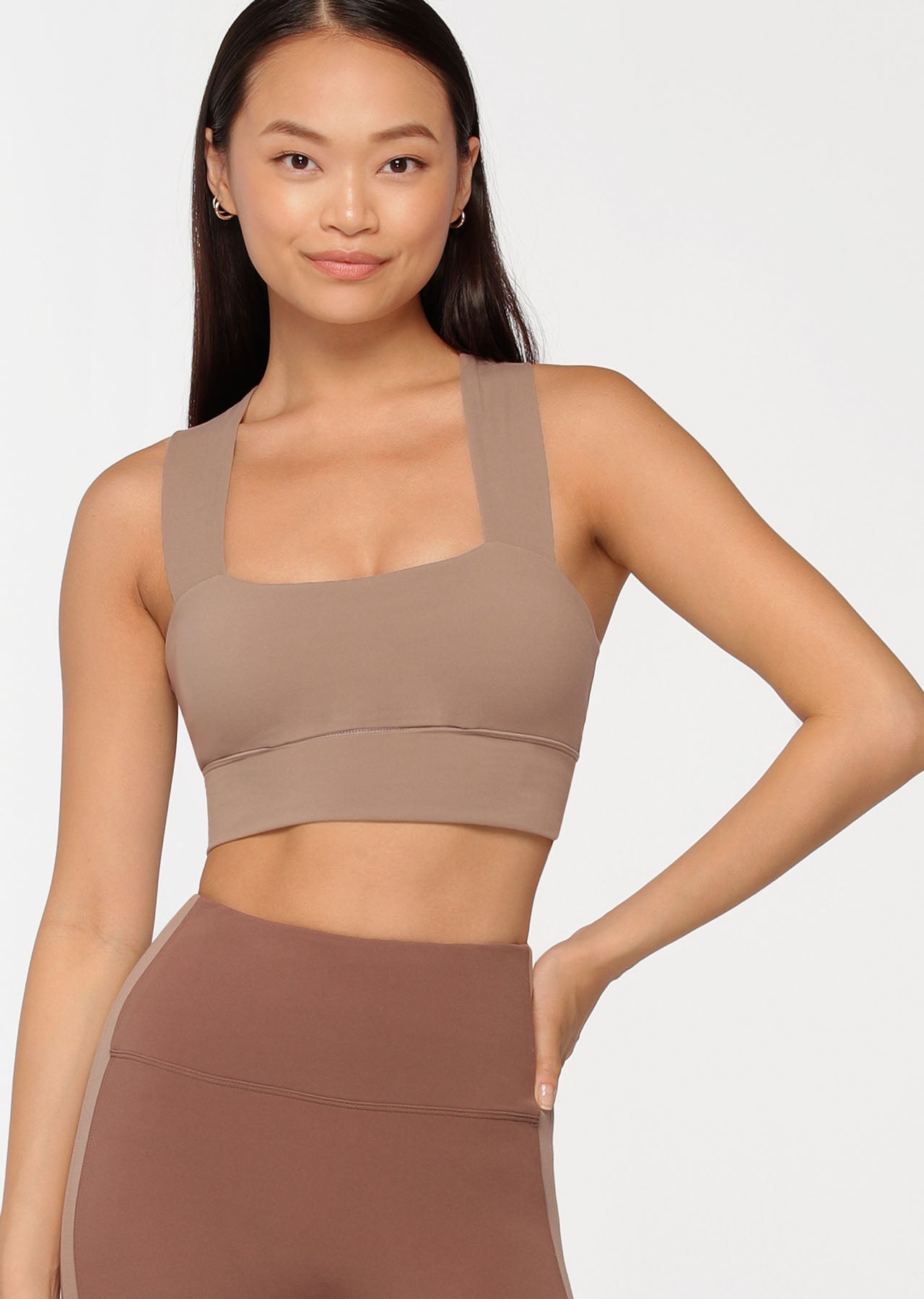 Lorna Jane Sportif Sports Bra - Bone