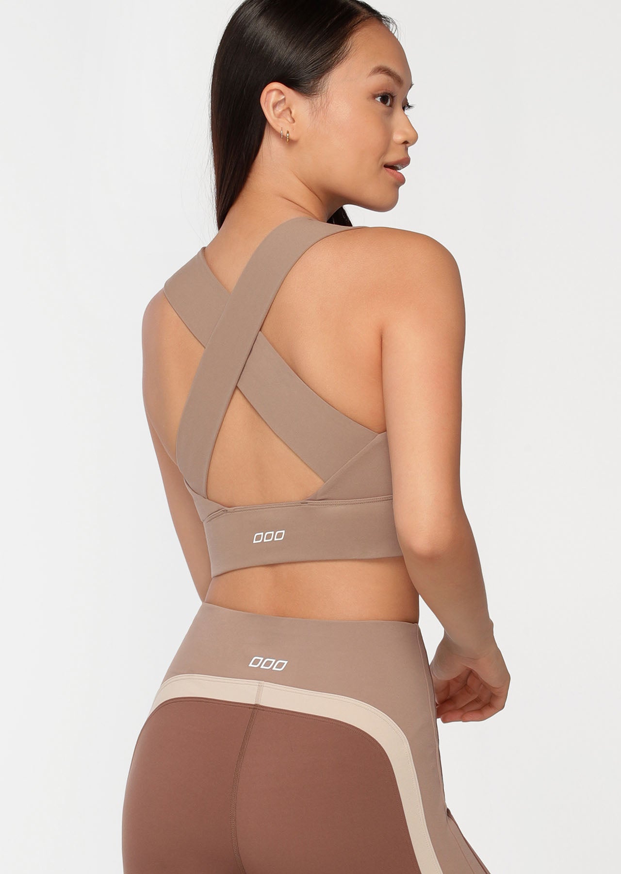 Lorna Jane Sportif Sports Bra - Bone
