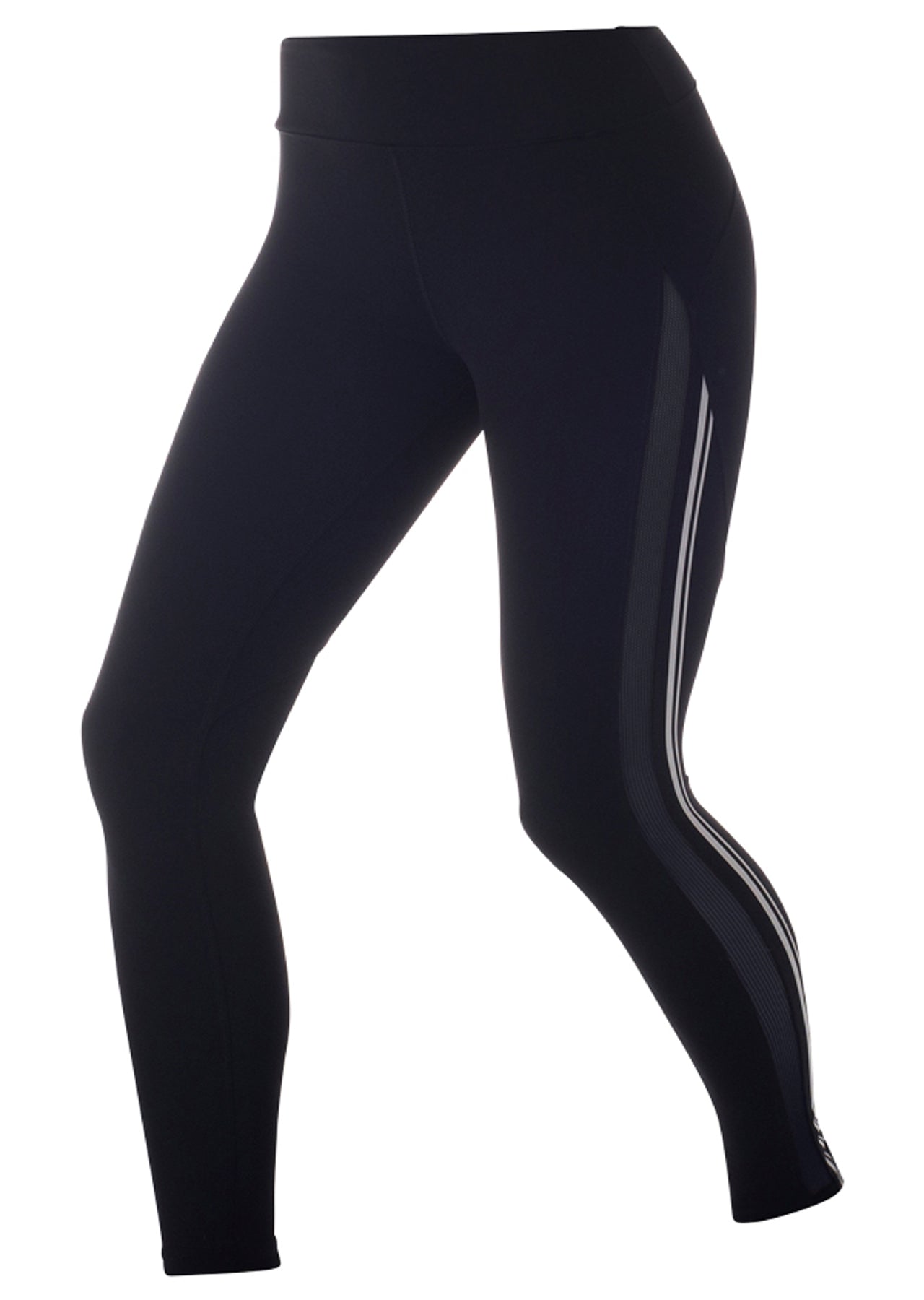 Lorna Jane Sporty Chic Support F/L Tight - Black