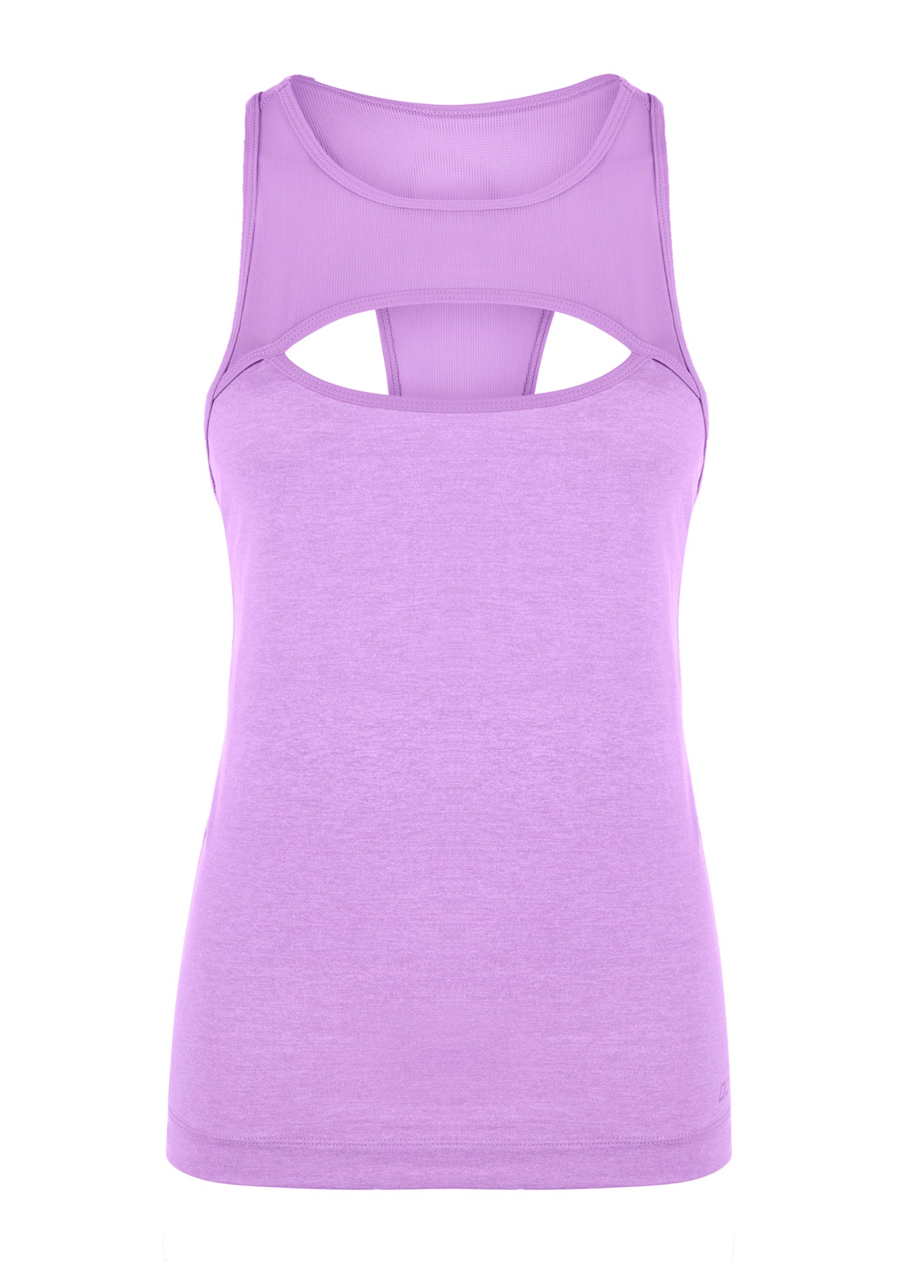 Lorna Jane Sporty Life Excel Tank - Soft Lilac Marl