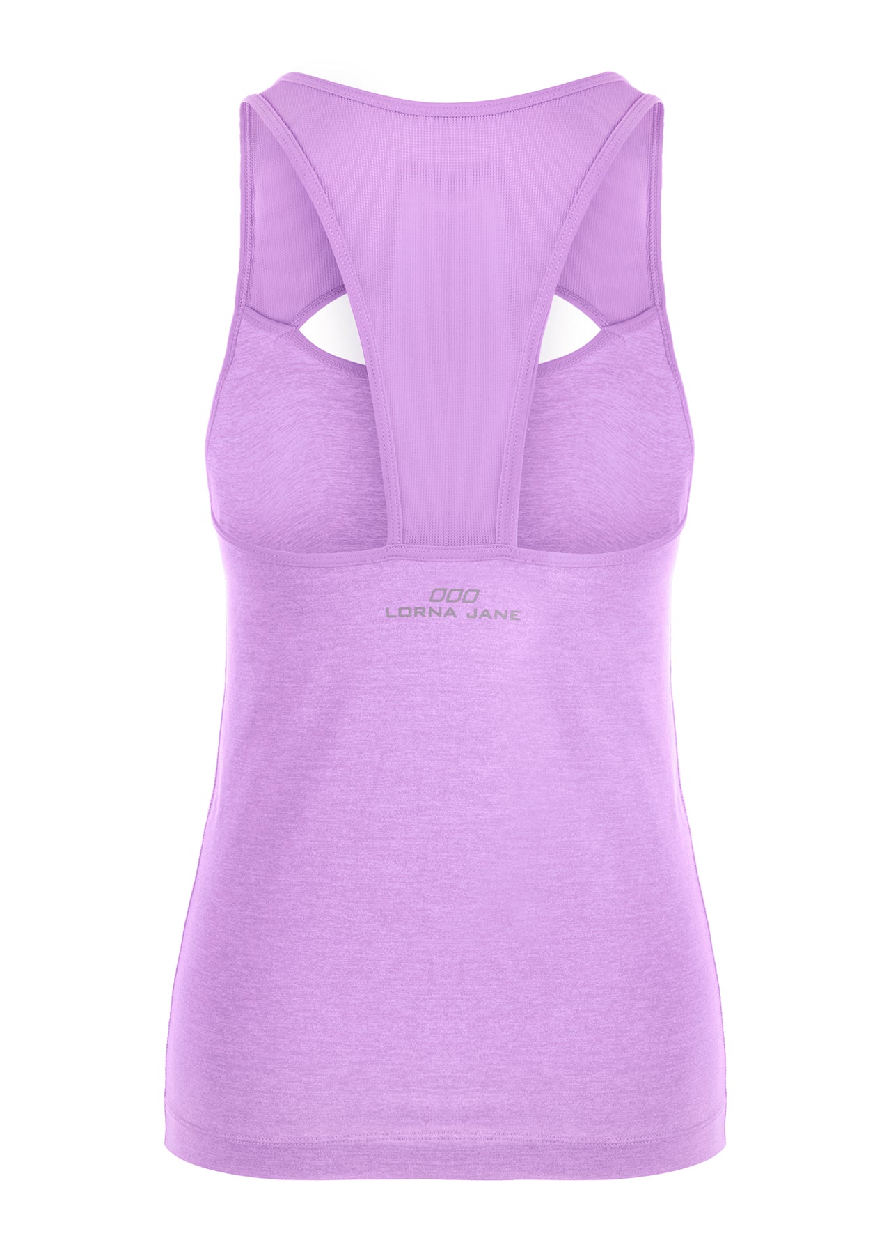 Lorna Jane Sporty Life Excel Tank - Soft Lilac Marl