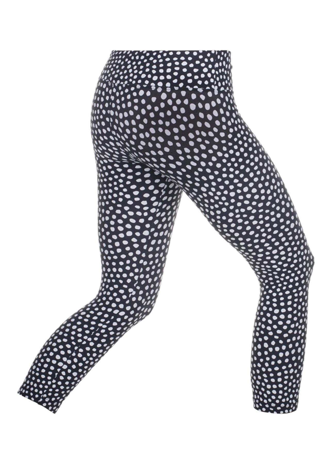 Lorna Jane Spot Me 7/8 Tight - Black/White