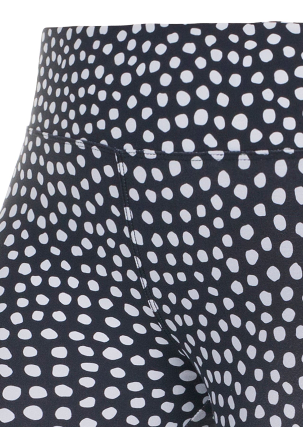 Lorna Jane Spot Me 7/8 Tight - Black/White