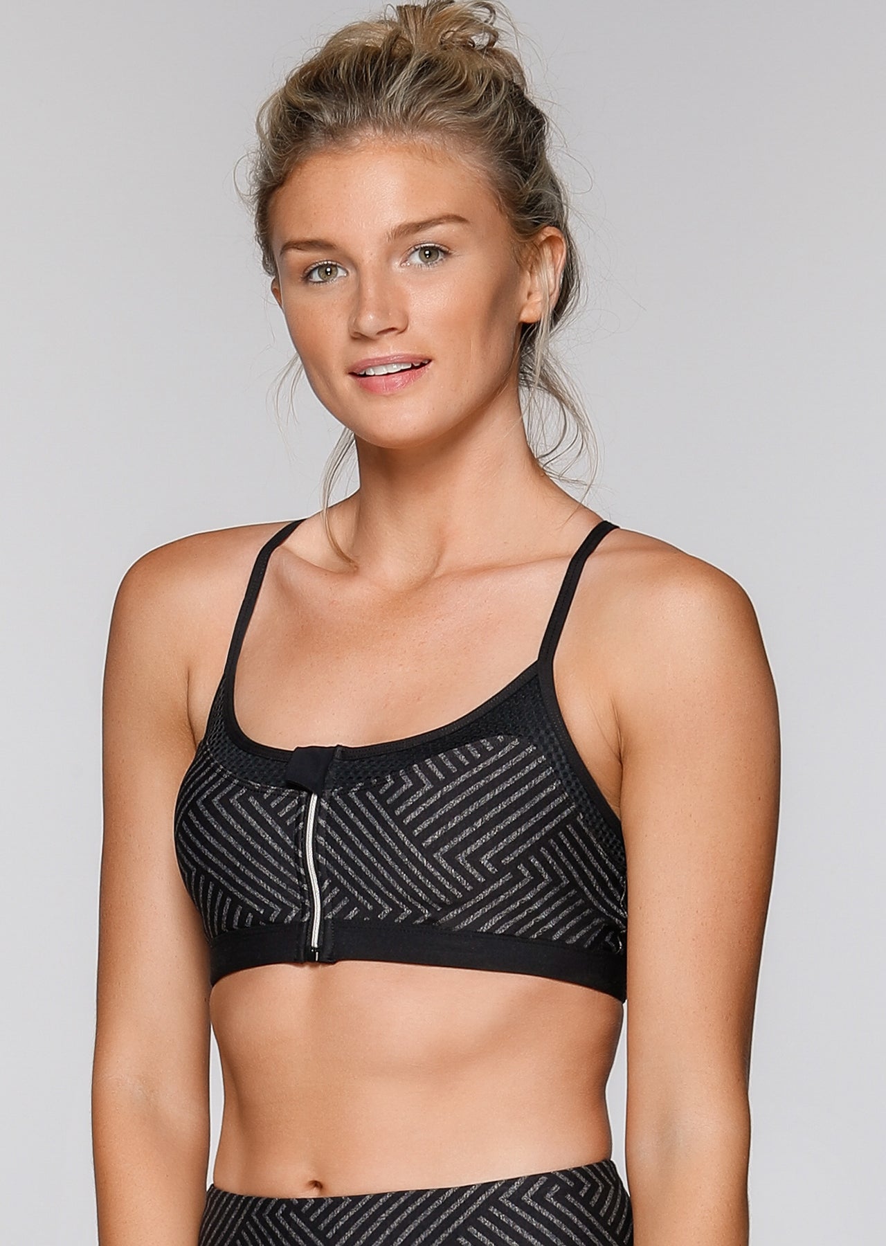 Lorna Jane Spotlight Sports Bra - Spotlight Reflective Print