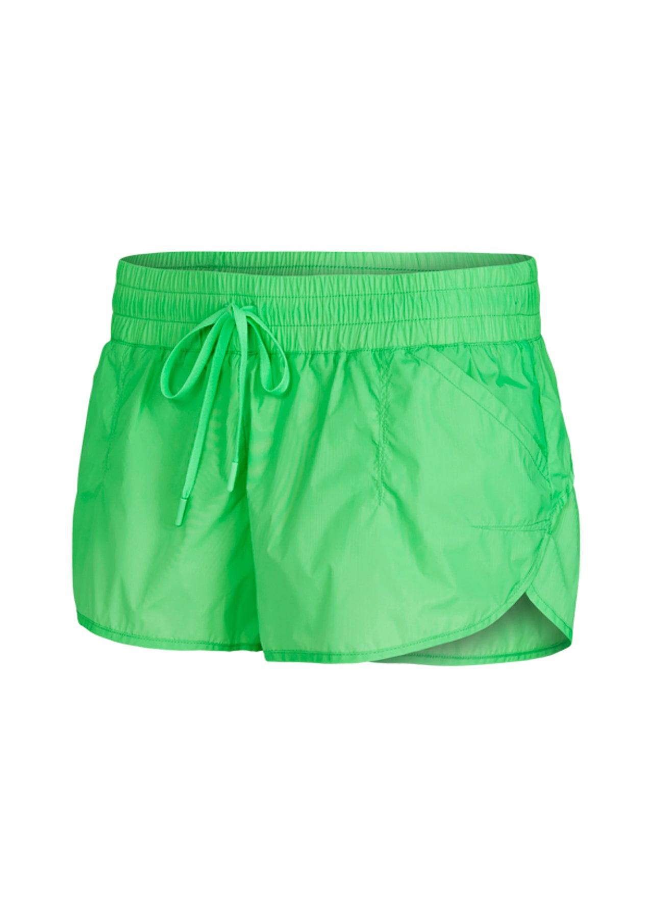 Lorna Jane Spring Into Run Shorts - Neon Apple