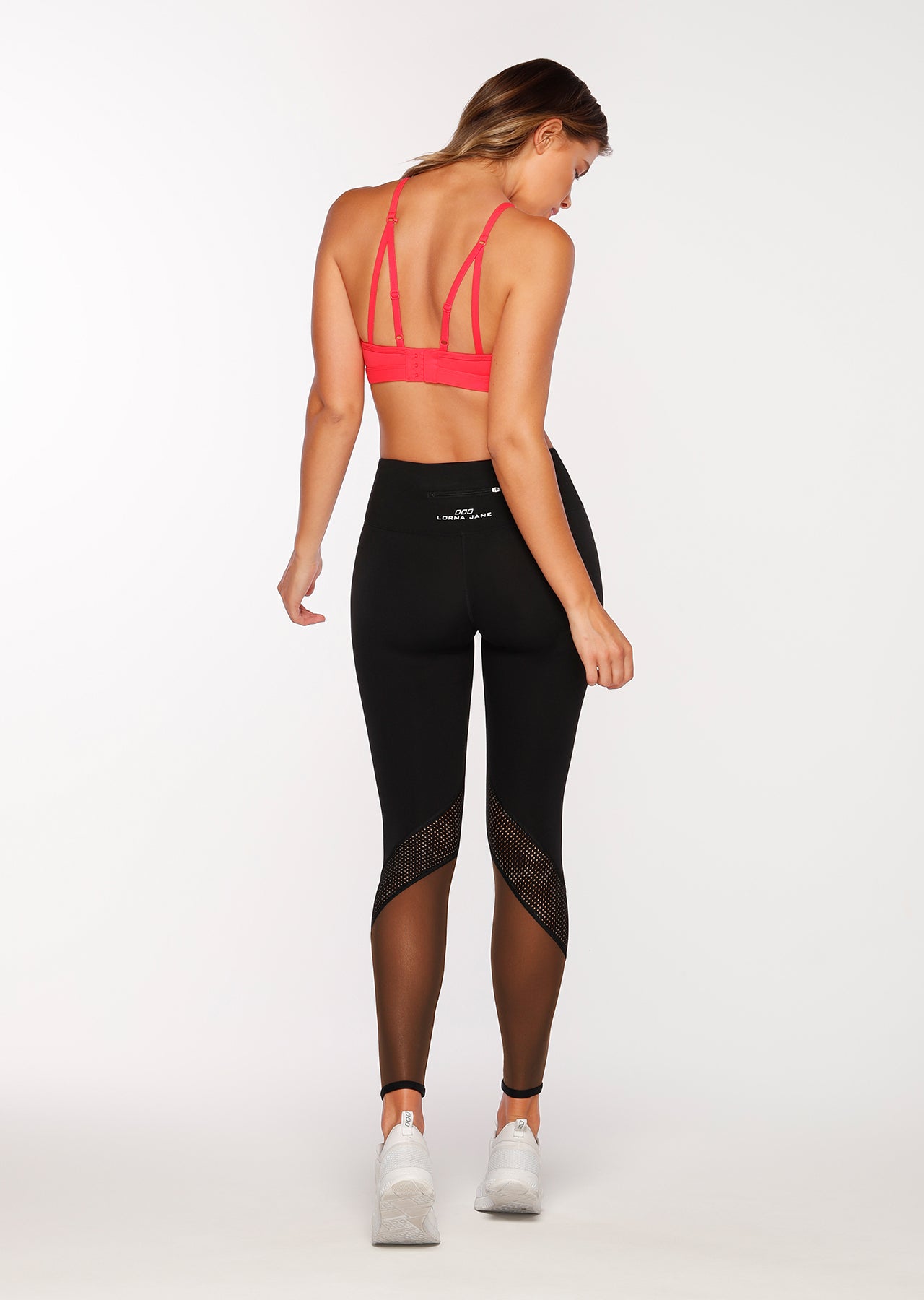 Lorna Jane Squad Sports Bra - Candy Red
