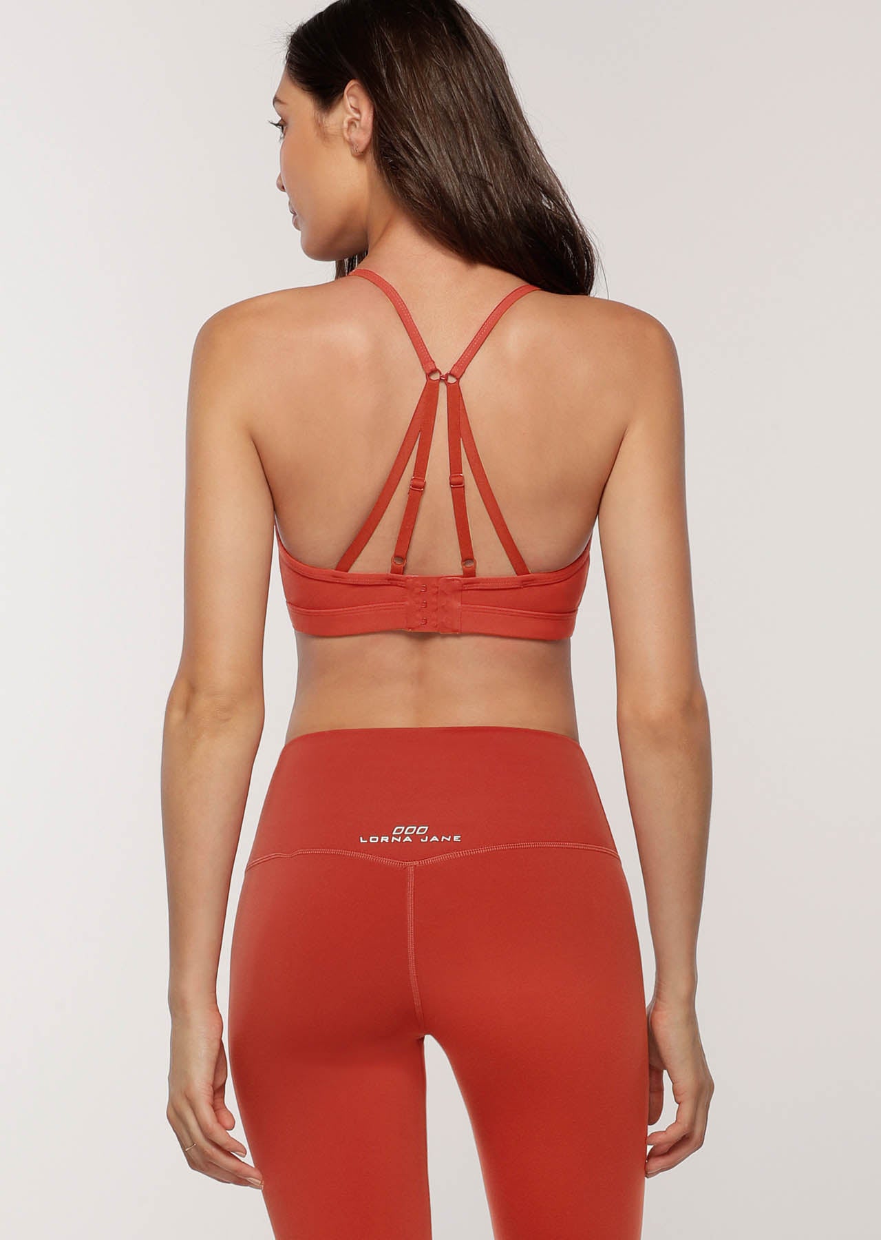 Lorna Jane Squad Sports Bra - Dark Copper