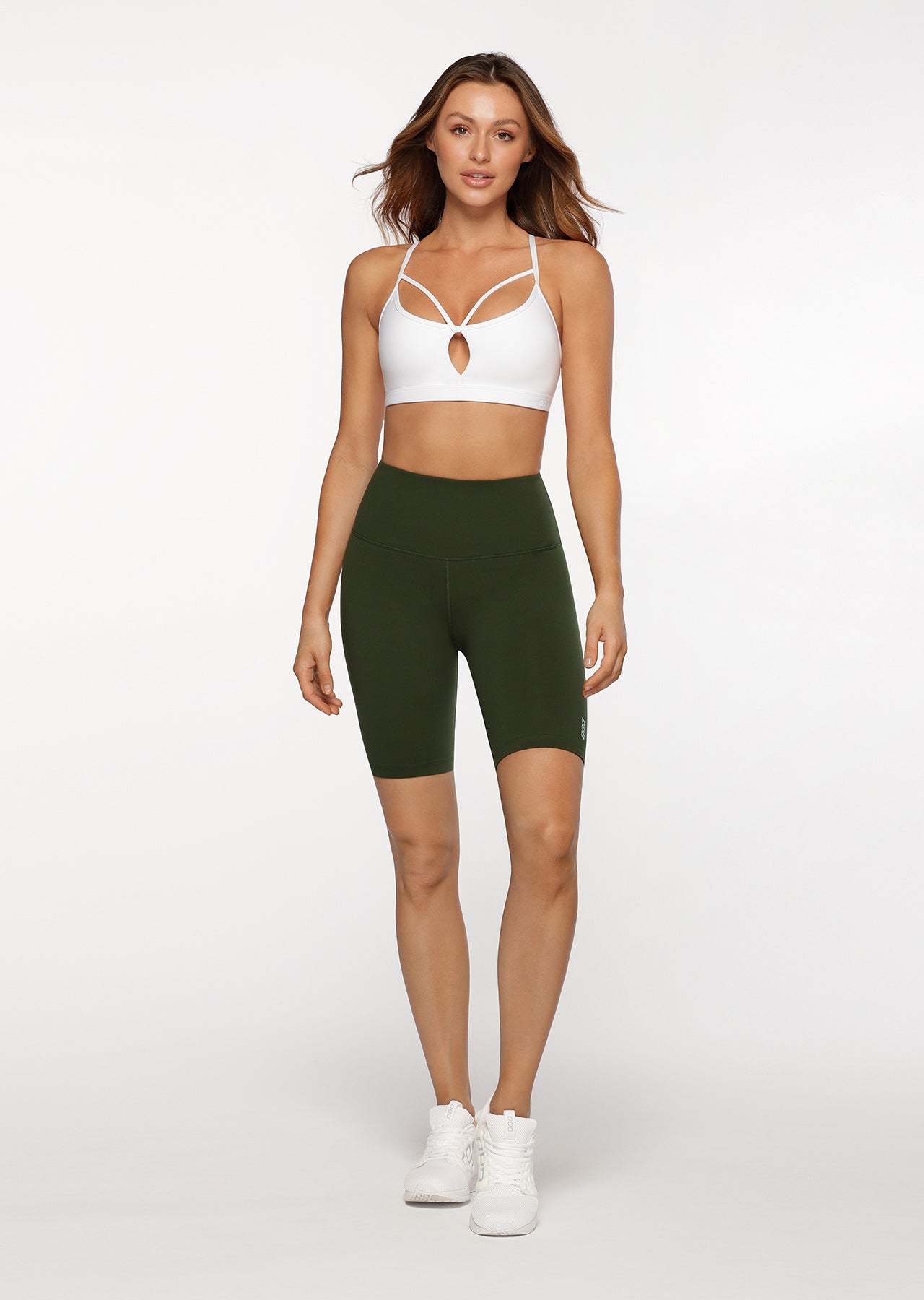 Lorna Jane Squad Sports Bra - White