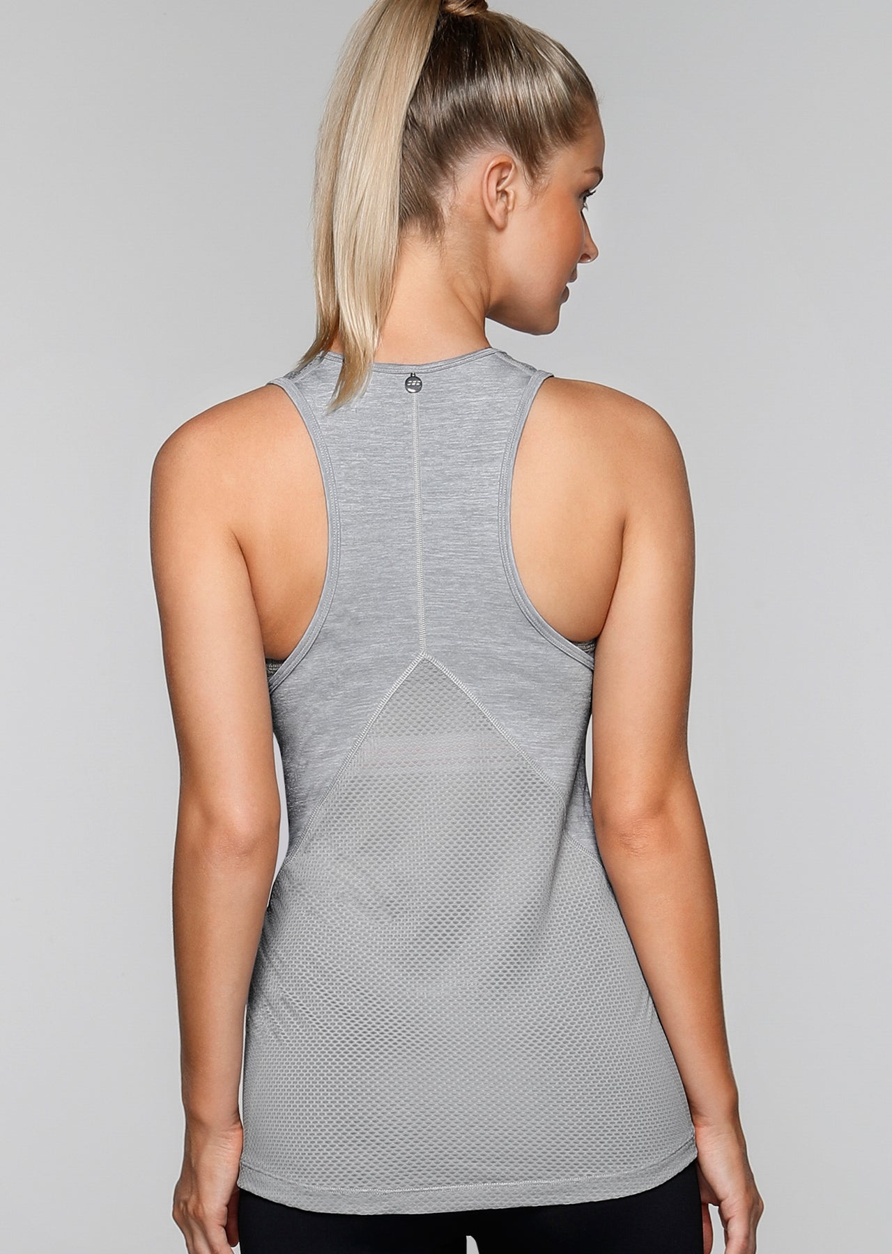 Lorna Jane Squats Active Tank - Grey Marl