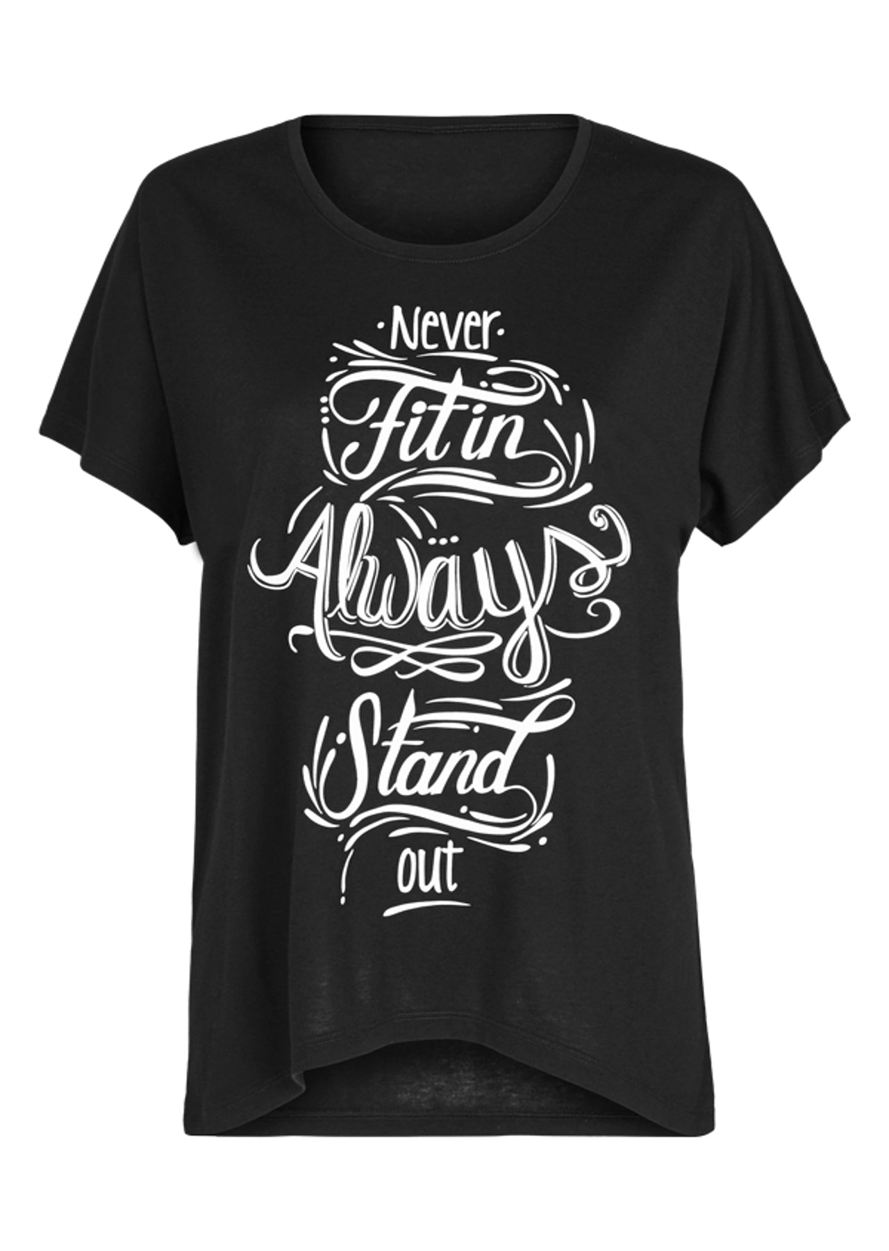 Lorna Jane Stand Out S/Slv T-Shirt - Black