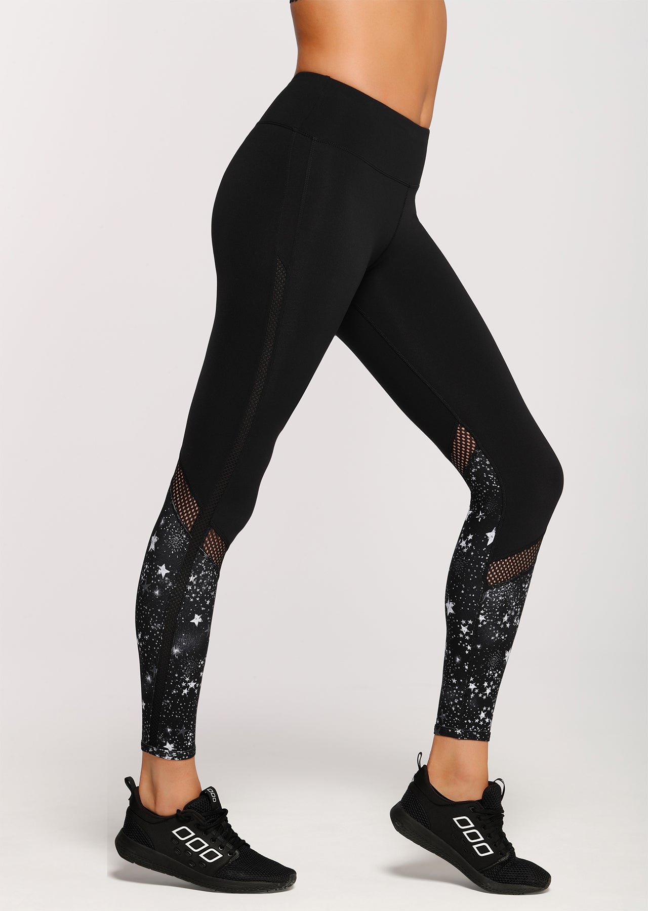 Lorna Jane Stargazer F/L Tight - Stargazer Black