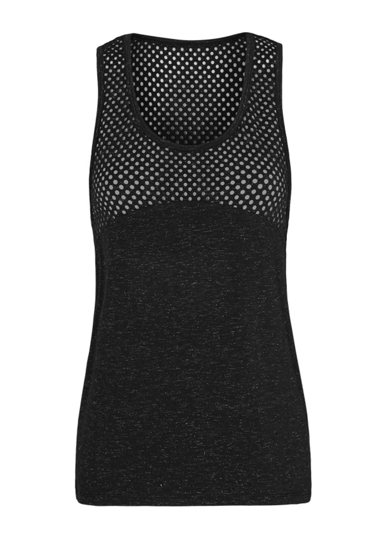 Lorna Jane Starlight Tank - Black Sparkle
