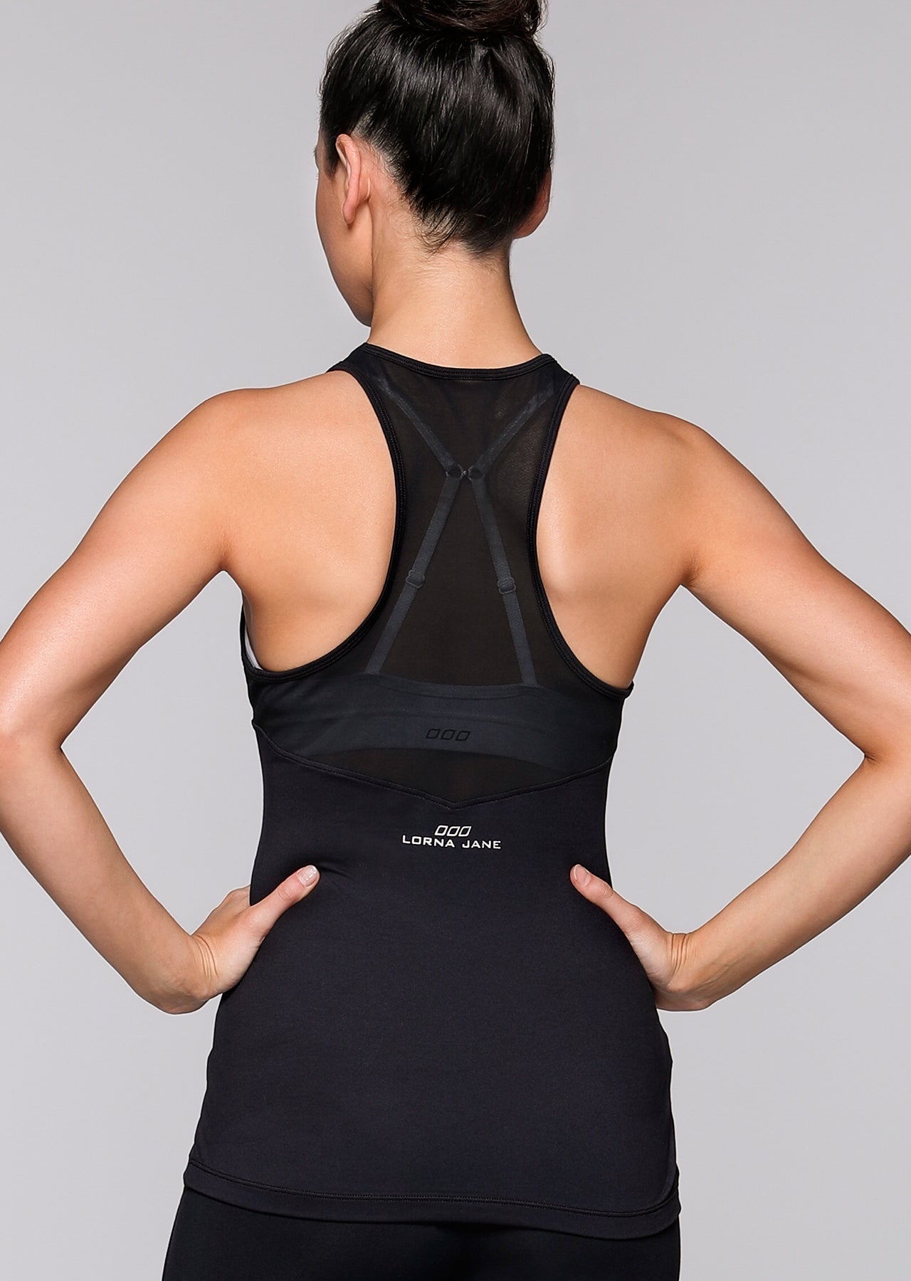 Lorna Jane Strategy Excel Tank - Black