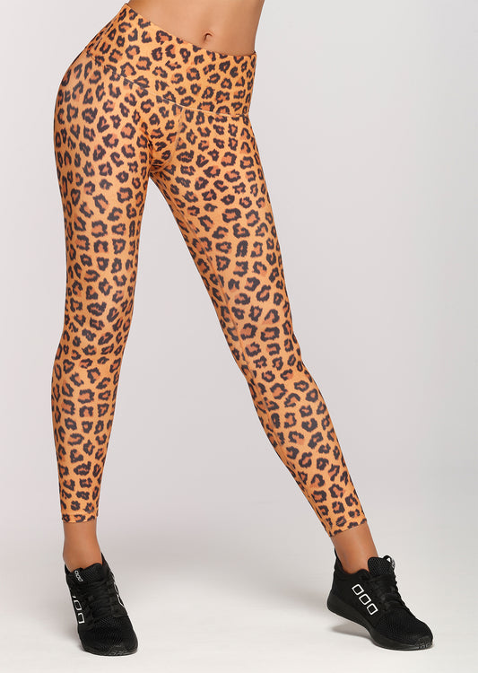 Lorna Jane Street Cat Core F/L Tight - Street Cat Print