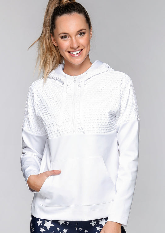 Lorna Jane Street Hoodie - White