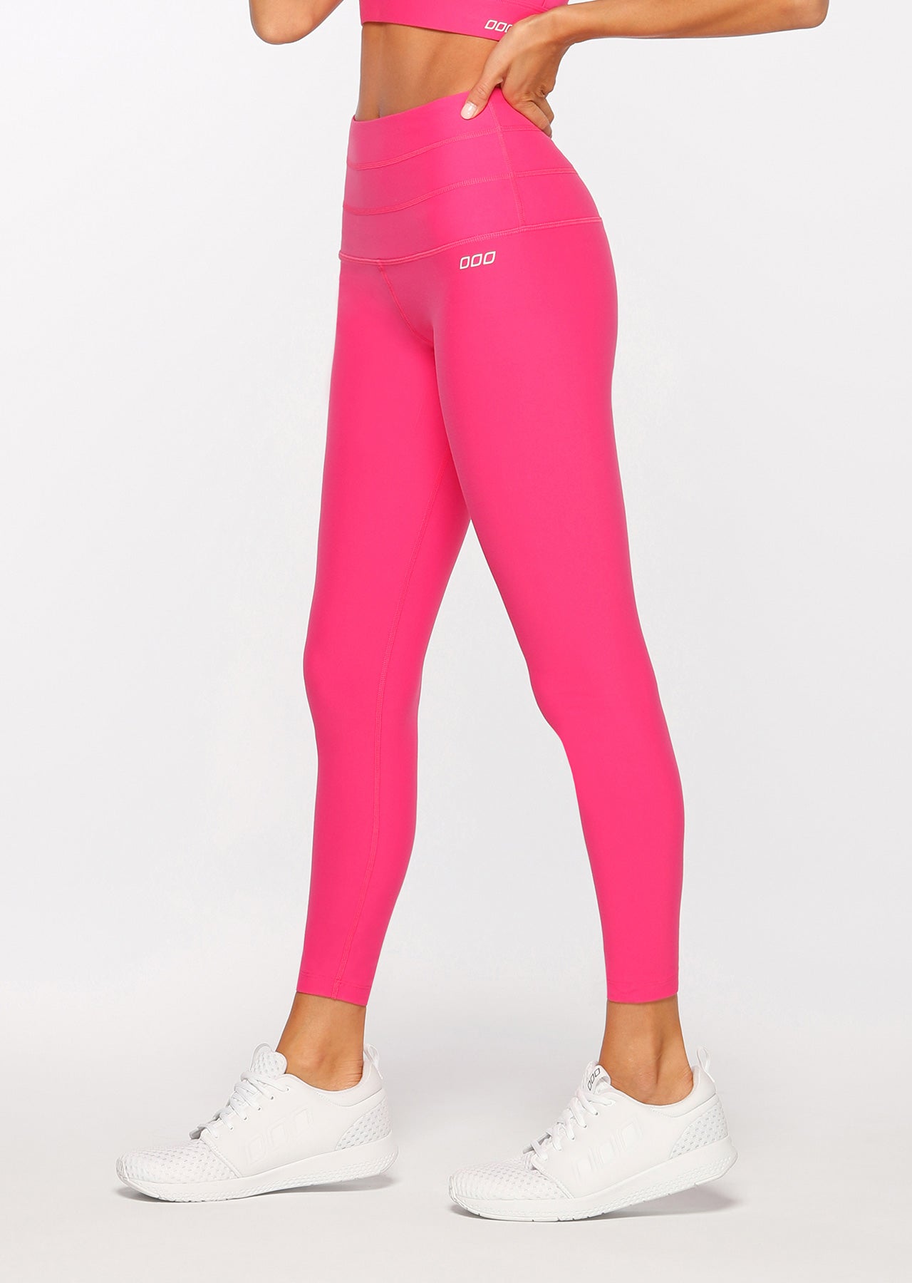 Lorna Jane Strengthen High Rise Full Length Tight - Babin Pink