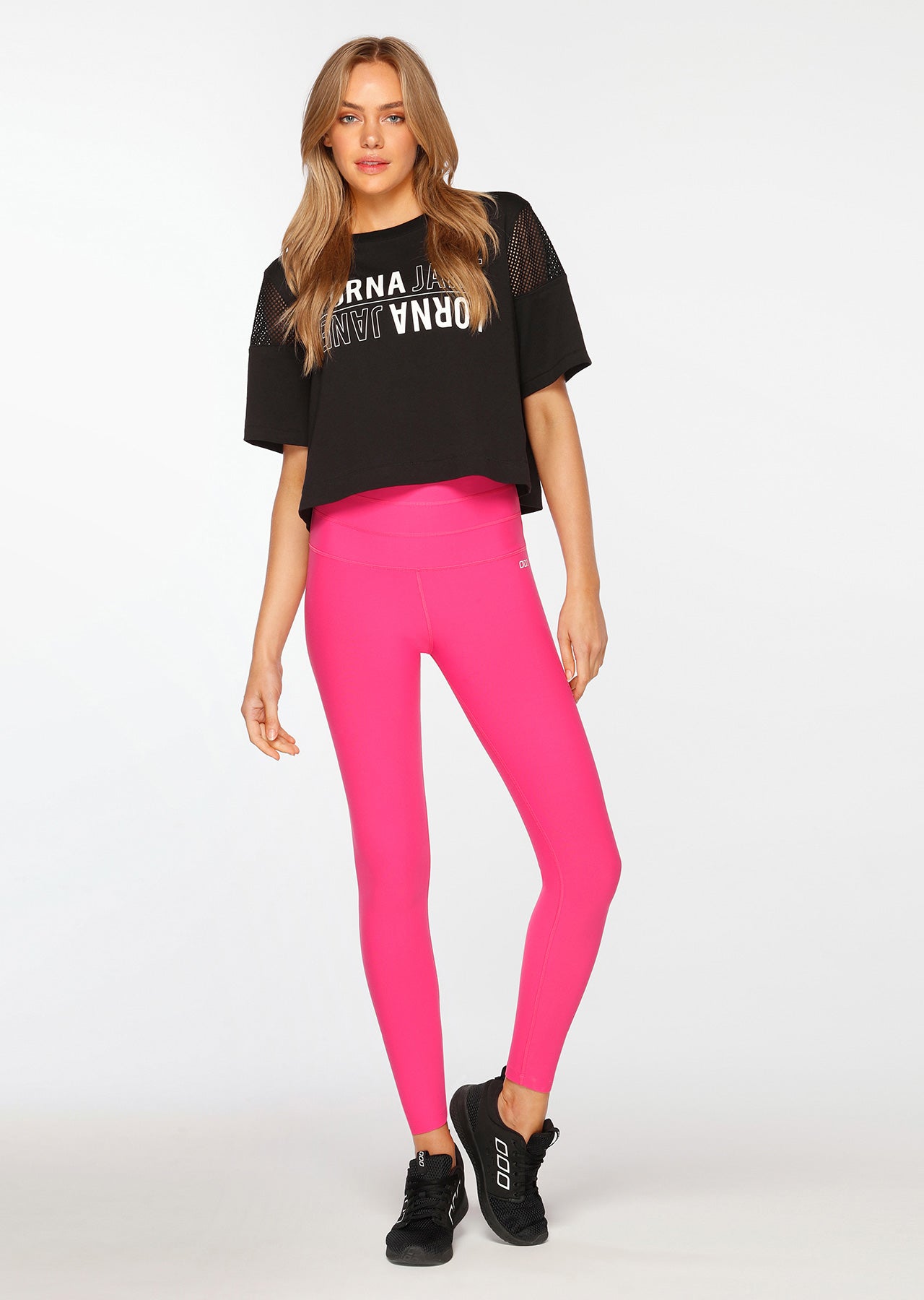 Lorna Jane Strengthen High Rise Full Length Tight - Babin Pink