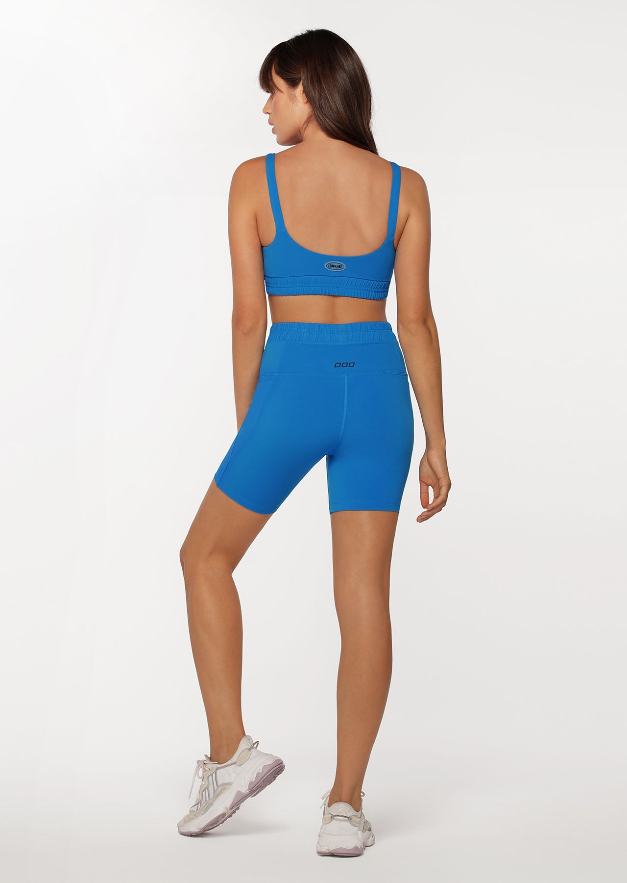 Lorna Jane Stretch Out Bike Shorts - Cornflower
