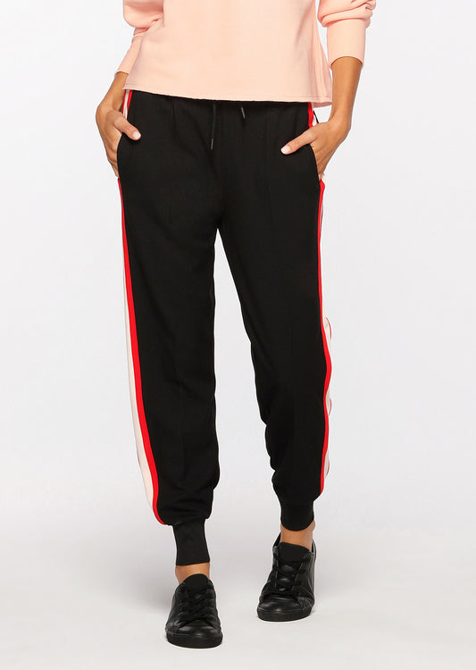 Lorna Jane Stride Athleisure Full Length Pants - Black