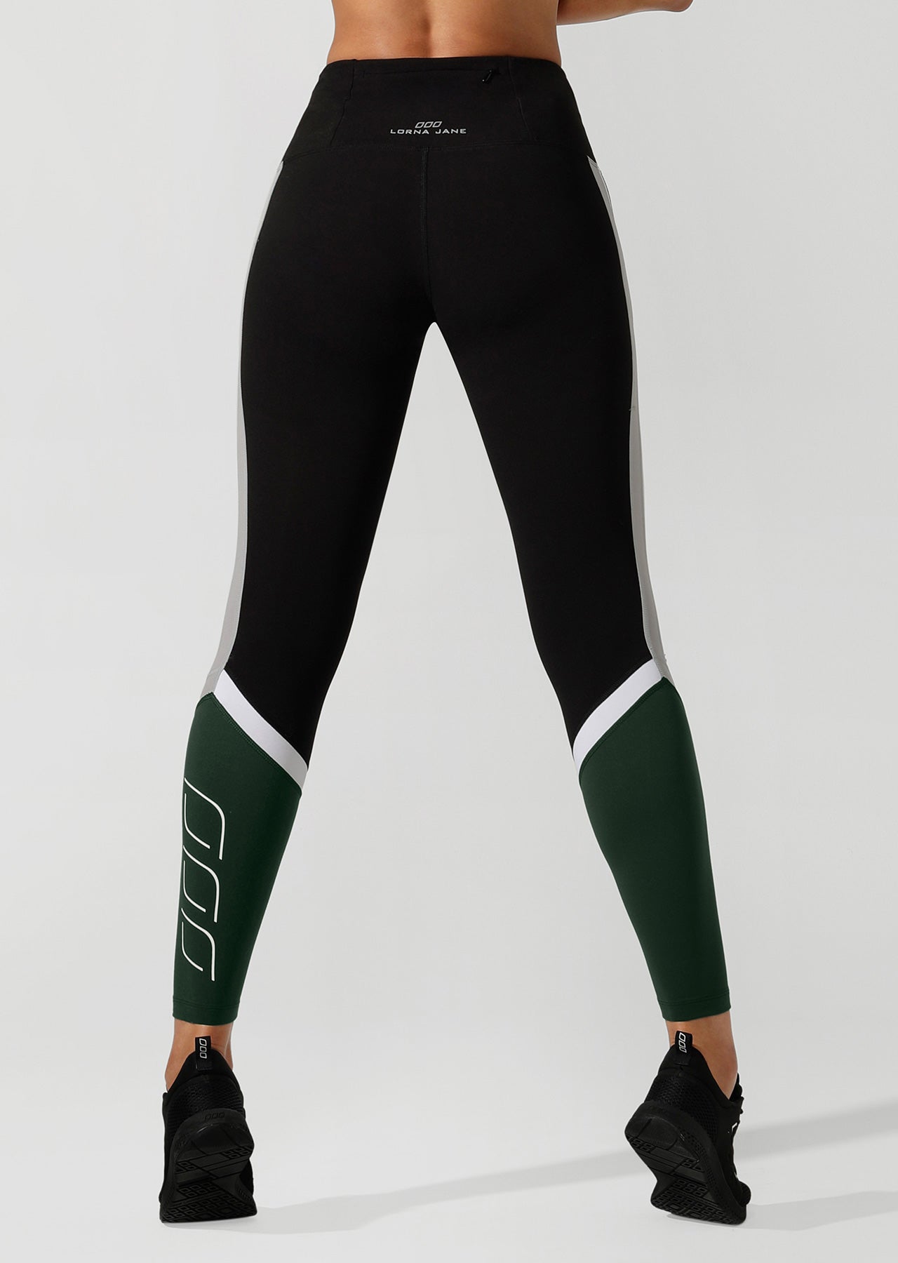 Lorna Jane Stride Core Full Length Tight - Black