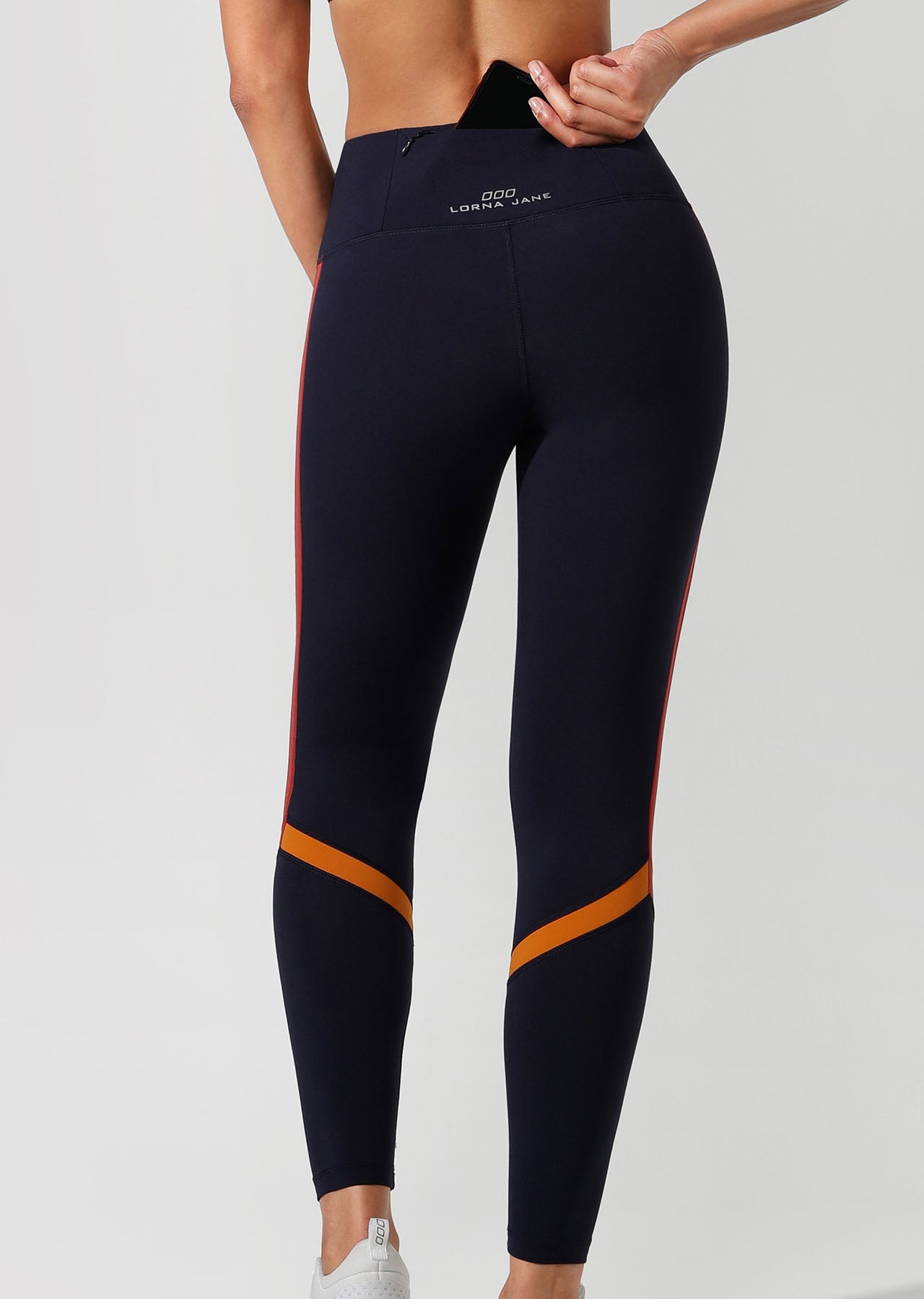 Lorna Jane Stride Core Full Length Tight - French Navy