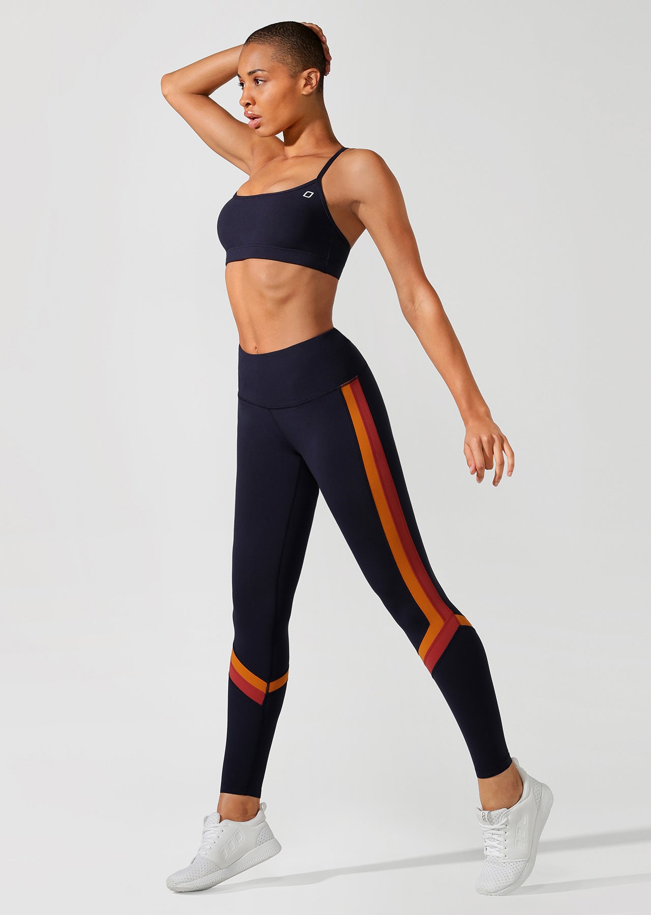 Lorna Jane Stride Core Full Length Tight - French Navy