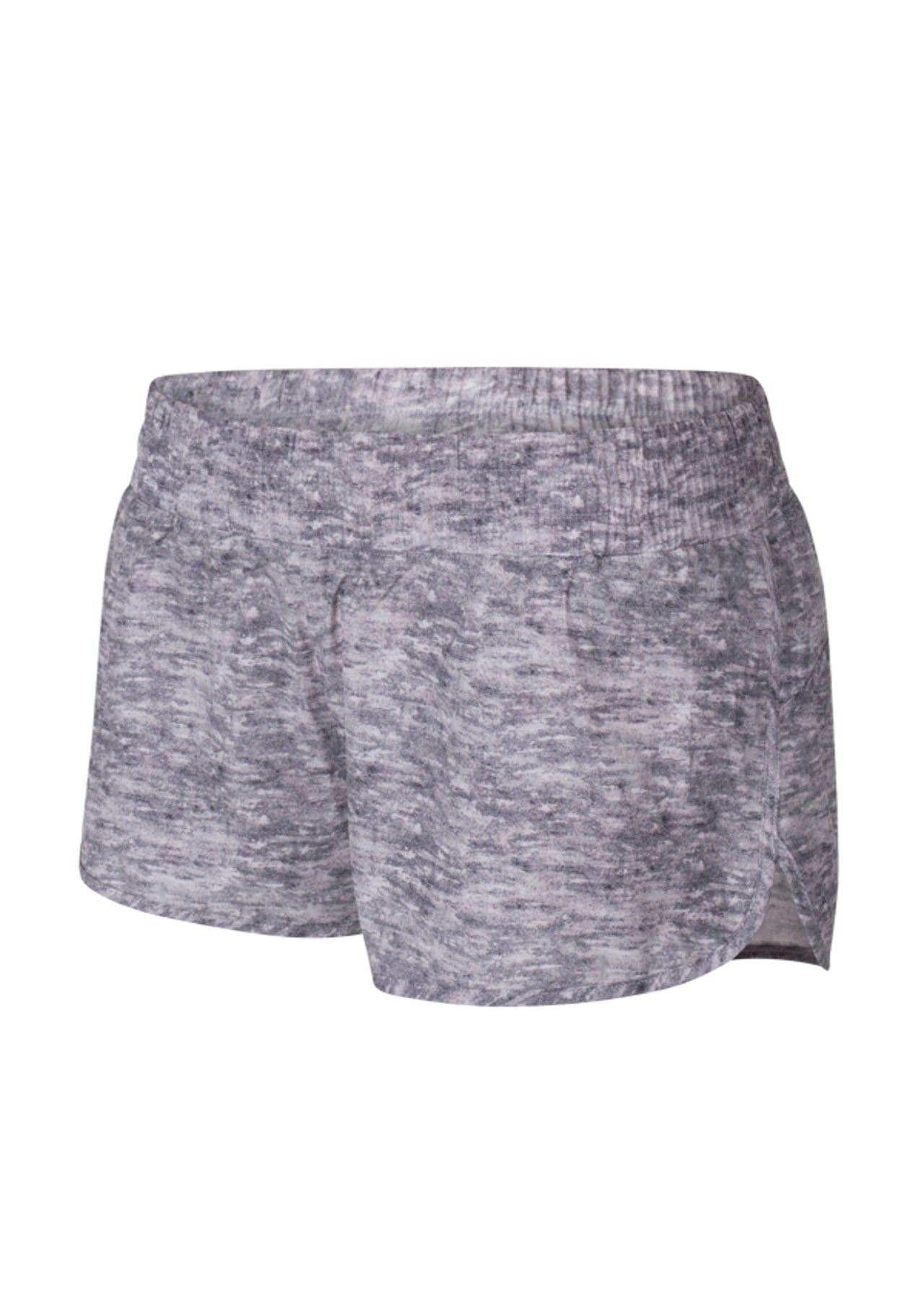 Lorna Jane Stride Run Shorts - Grey Marl
