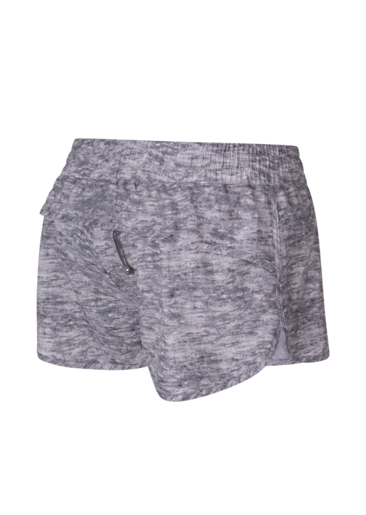 Lorna Jane Stride Run Shorts - Grey Marl