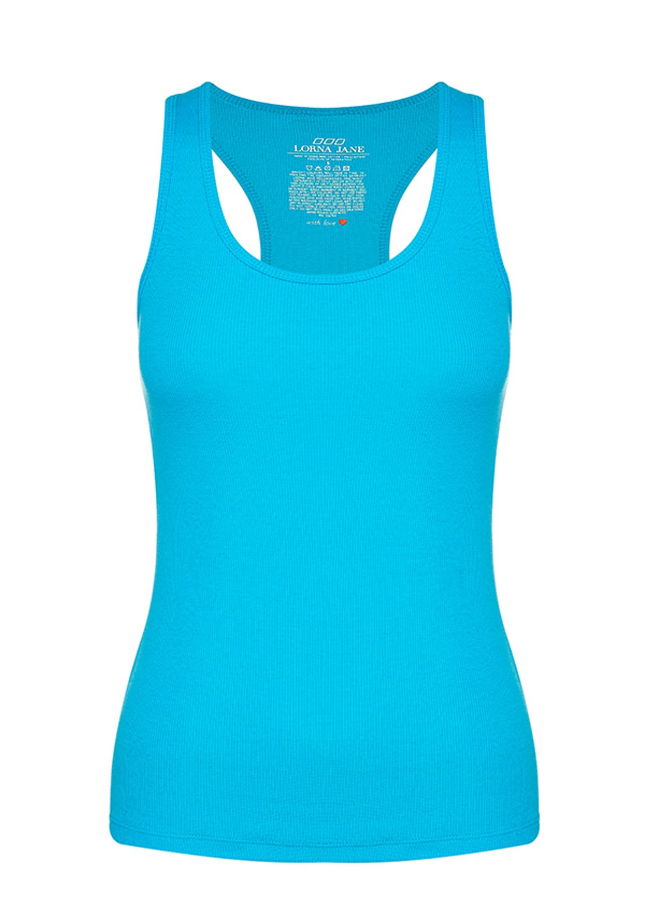 Lorna Jane String Tank - Mediterranean