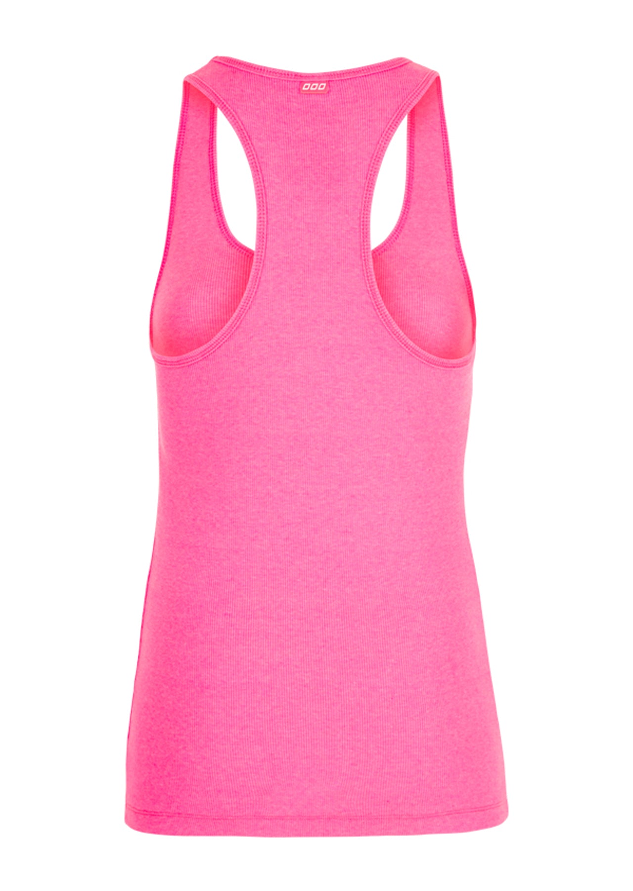 Lorna Jane String Tank - Rosa Shocking Marl