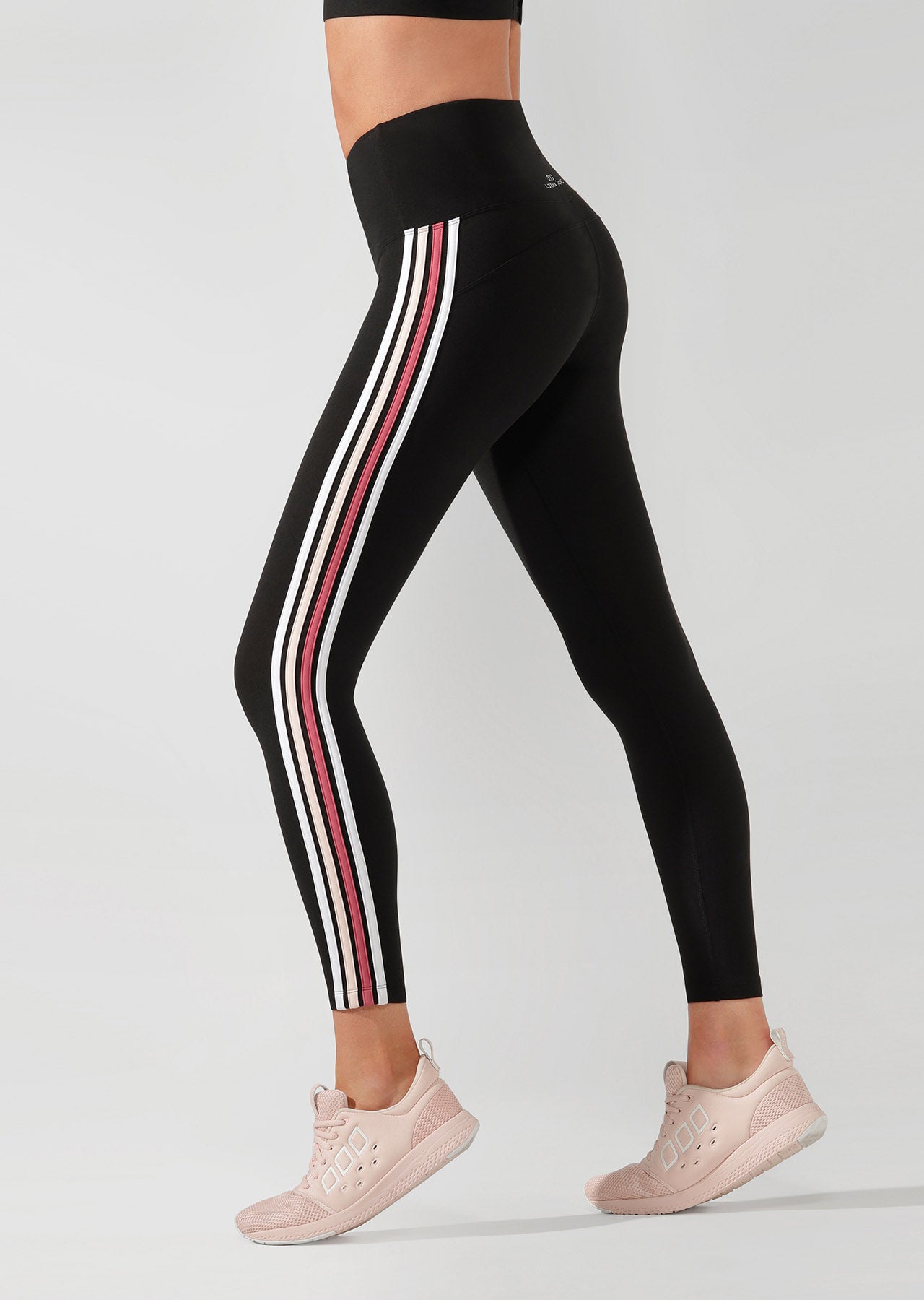 Lorna Jane Strut Core High Rise Full Length Tight - Black