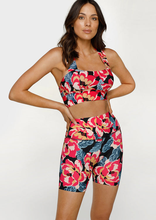 Lorna Jane Summer Bloom Sports Bra - Summer Bloom
