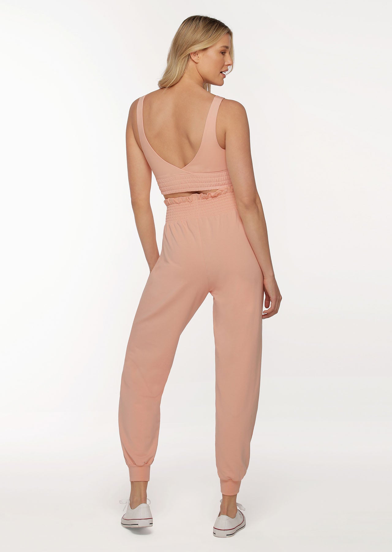 Lorna Jane Sunlight Shirred Lounge Pants - Ballerina