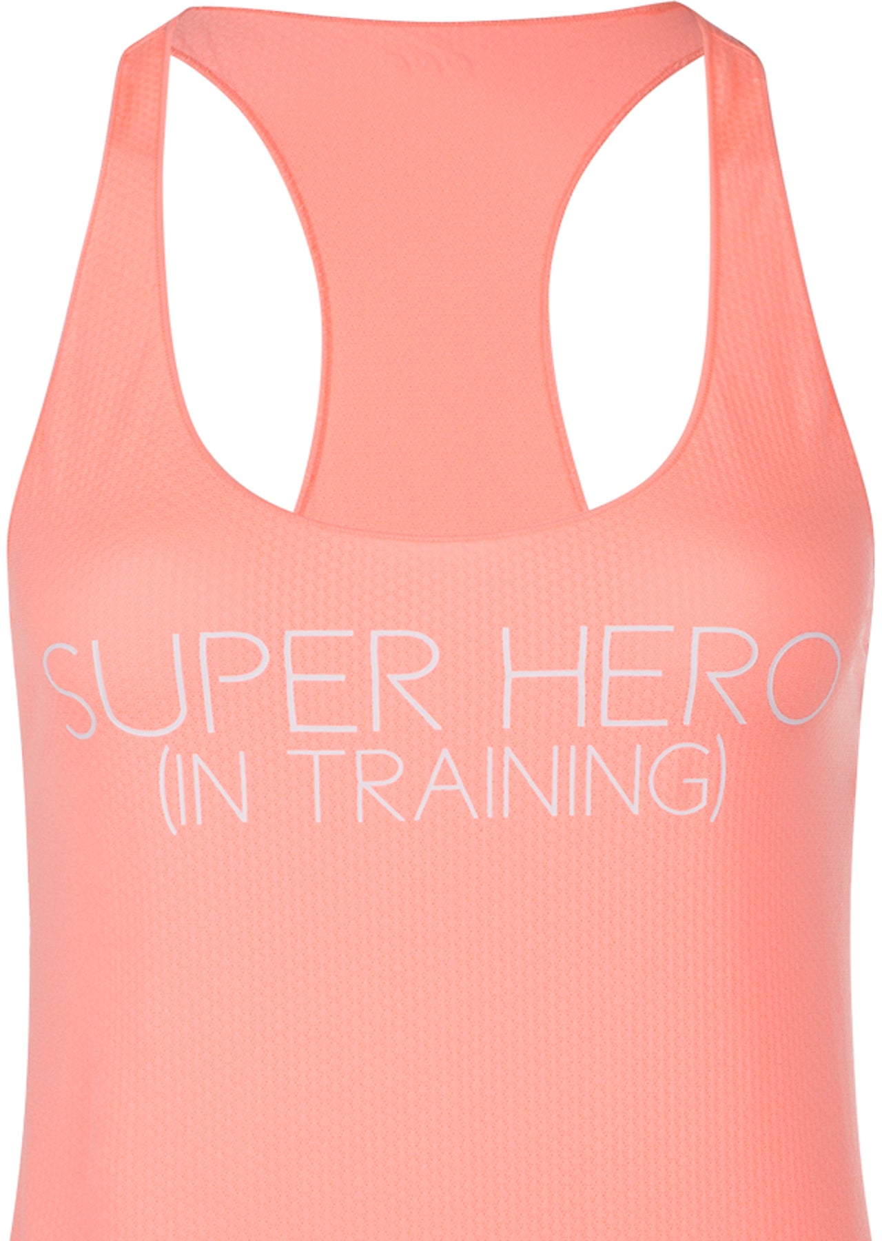 Lorna Jane Super Hero Excel Tank - Pale Neon Apricot