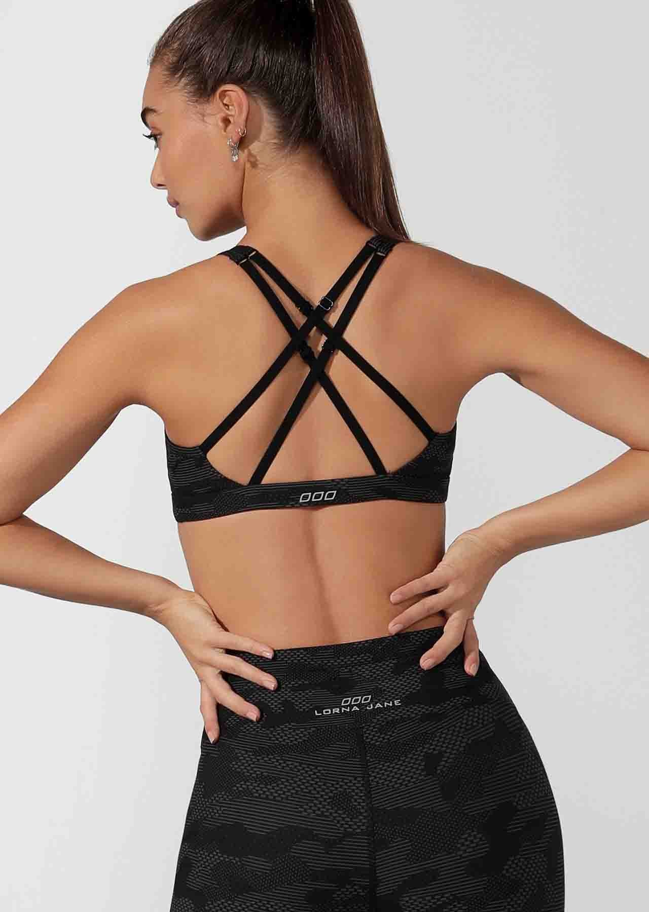 Lorna Jane Support Me Sports Bra - Camo